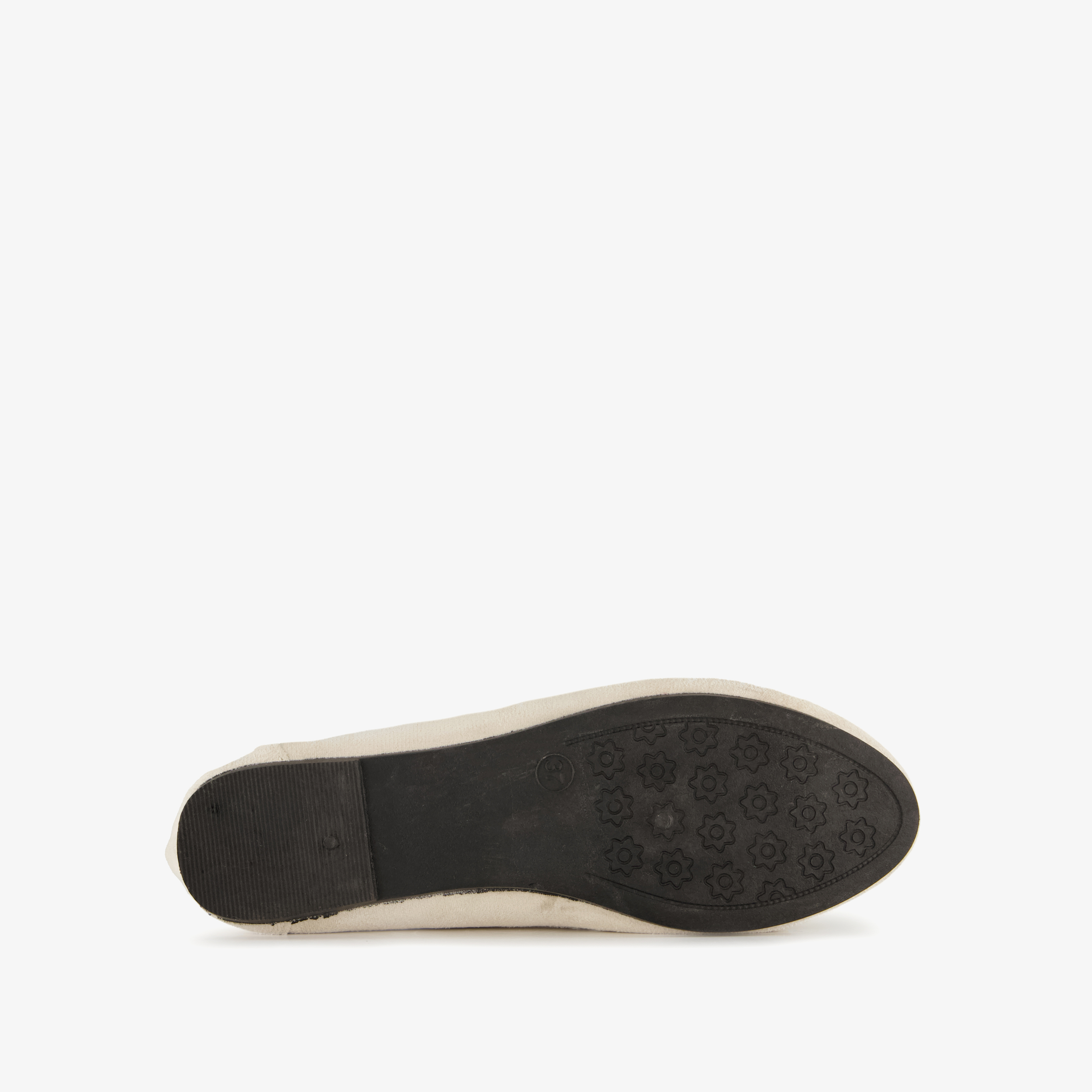 Dames loafers met ketting details beige – foto 3
