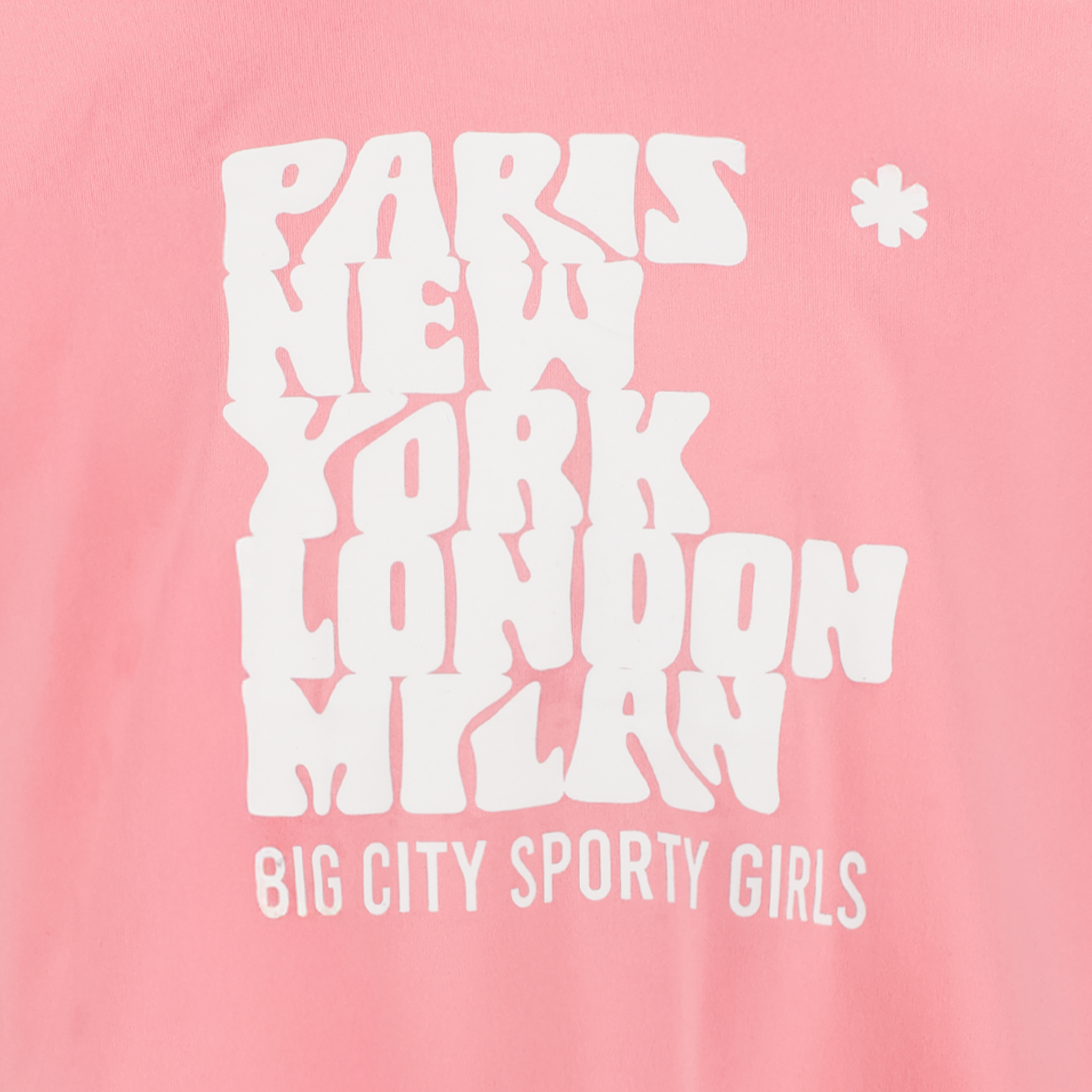 Osaga cropped meisjes sport T-shirt roze t-shirts & tops – foto 2