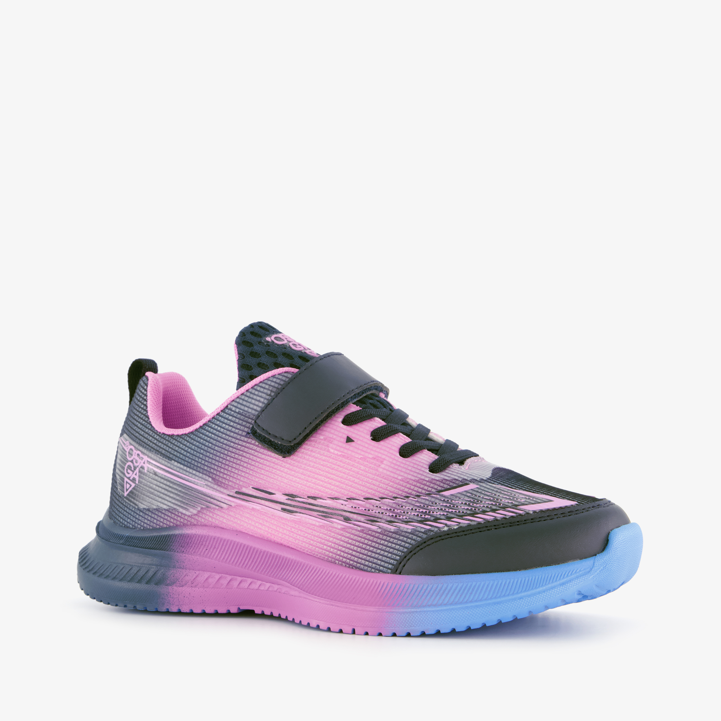 Osaga kinder sportschoenen grijs roze meisjes sneakers
