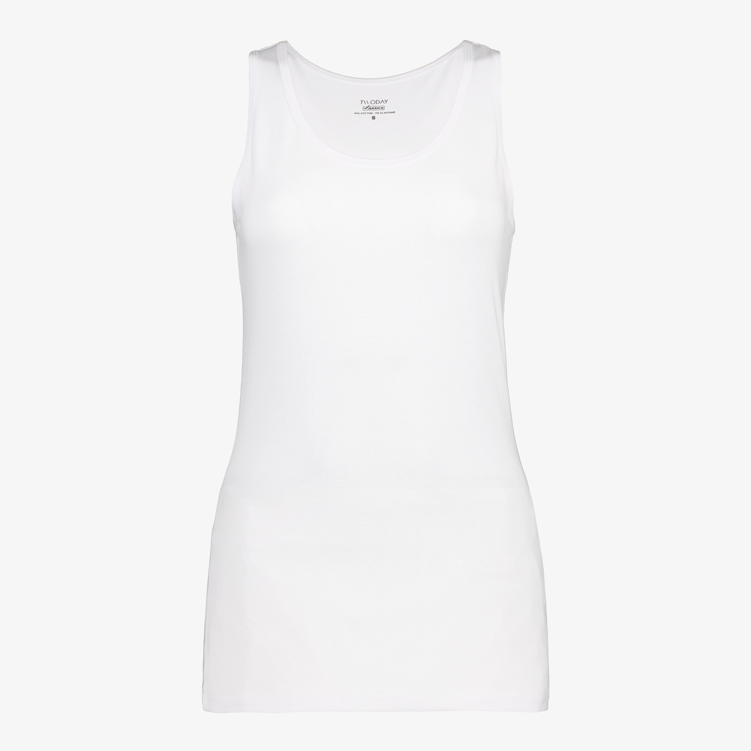 TwoDay dames basic singlet wit