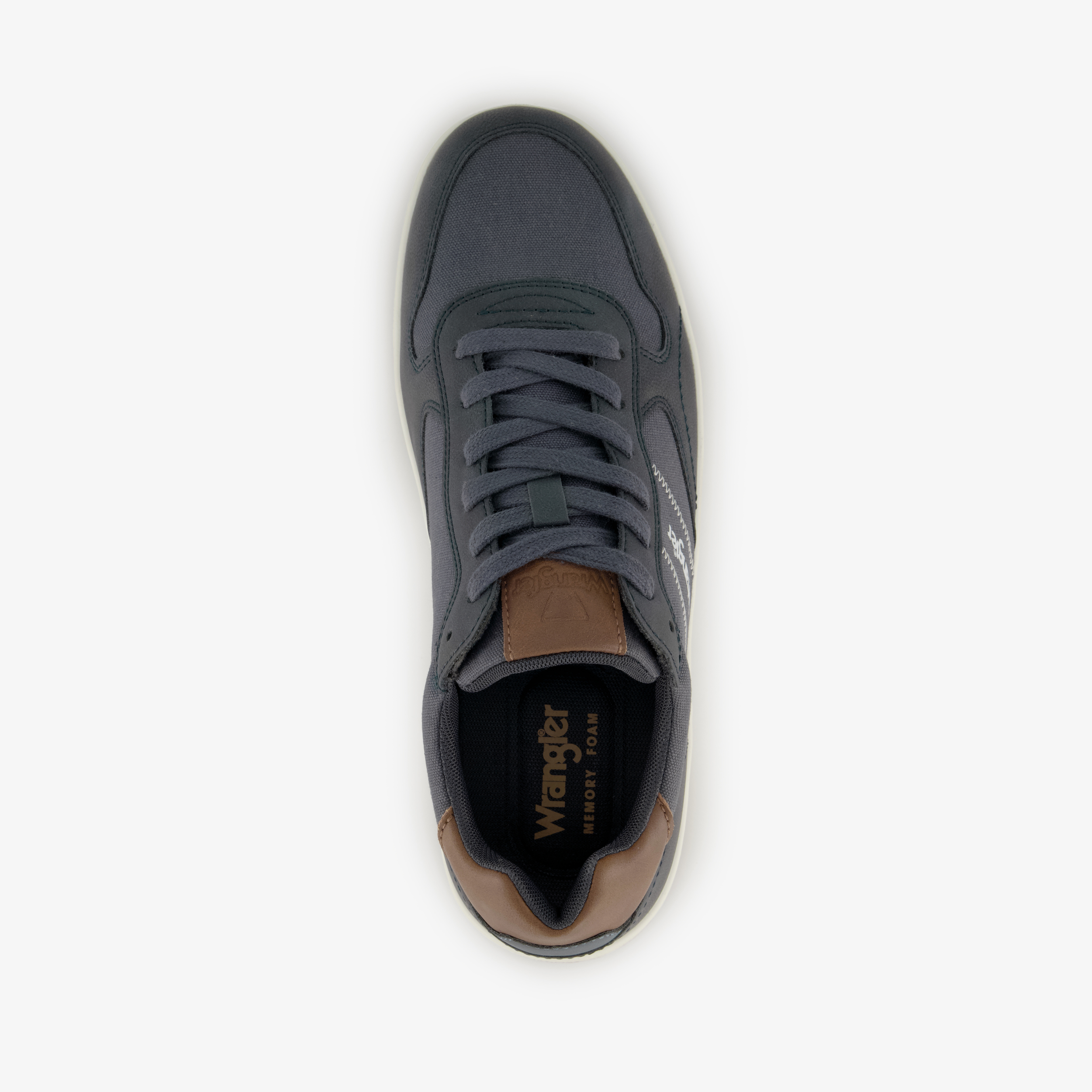 Wrangler heren sneakers blauw – foto 4