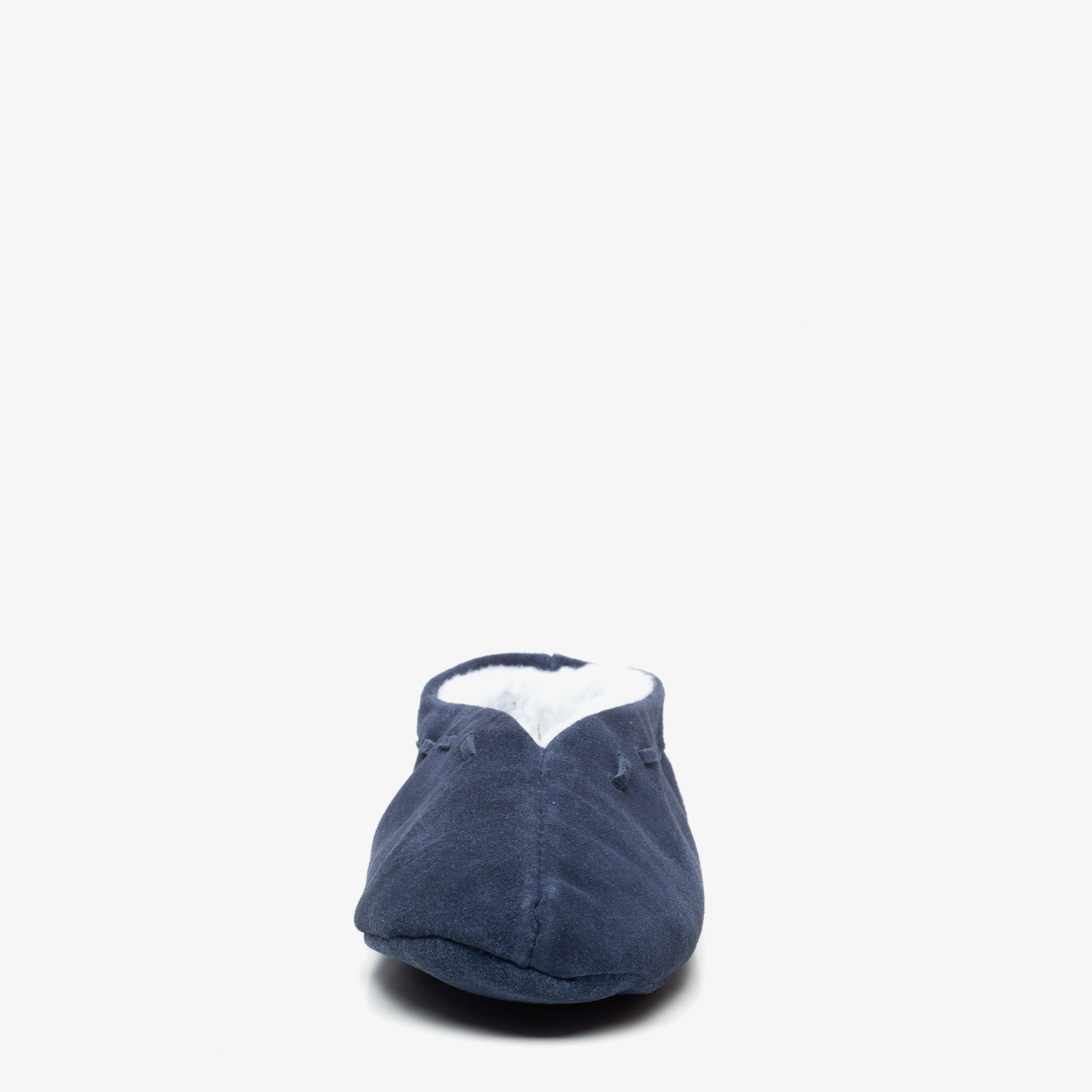 Thu!s leren Spaanse sloffen voor heren - blauw