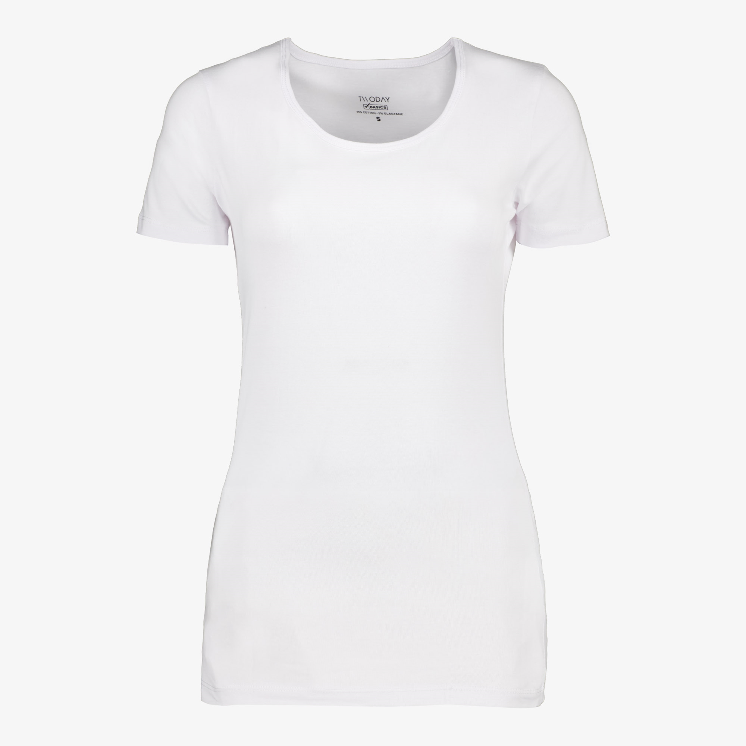 TwoDay dames  T-shirt katoen wit t-shirts & tops