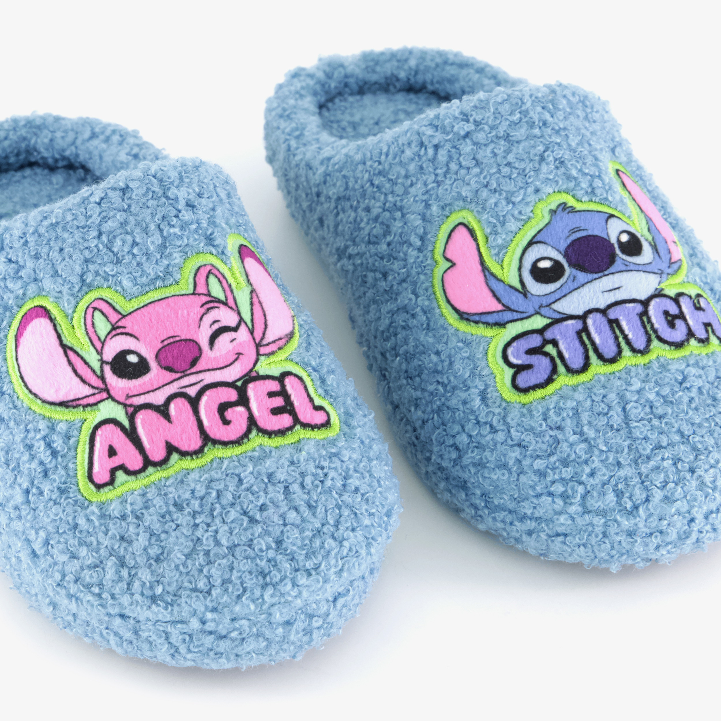 Lilo & Stitch kinder sloffen met Angel blauw meisjes instappers – foto 5