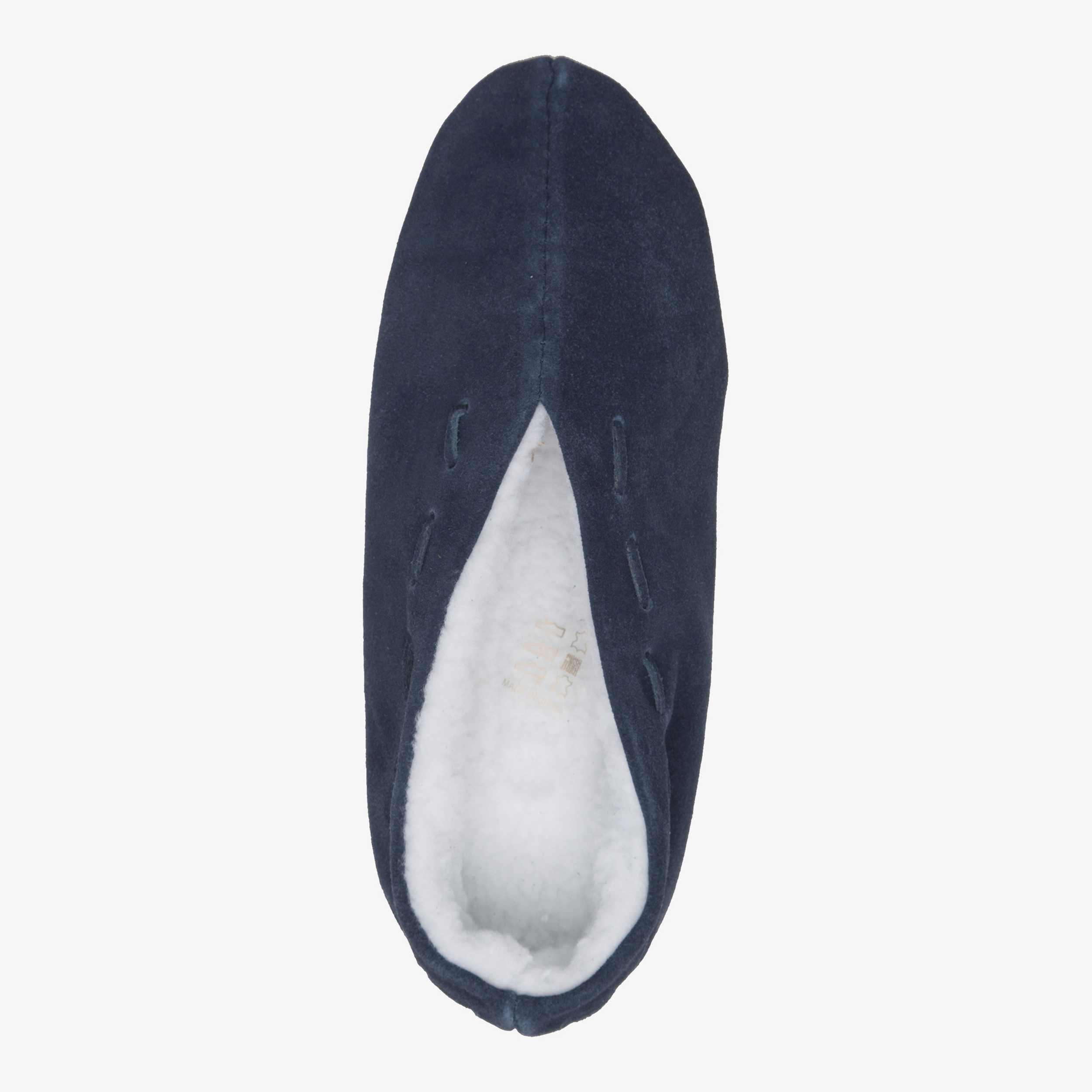Thu!s leren heren Spaanse sloffen blauw – foto 4