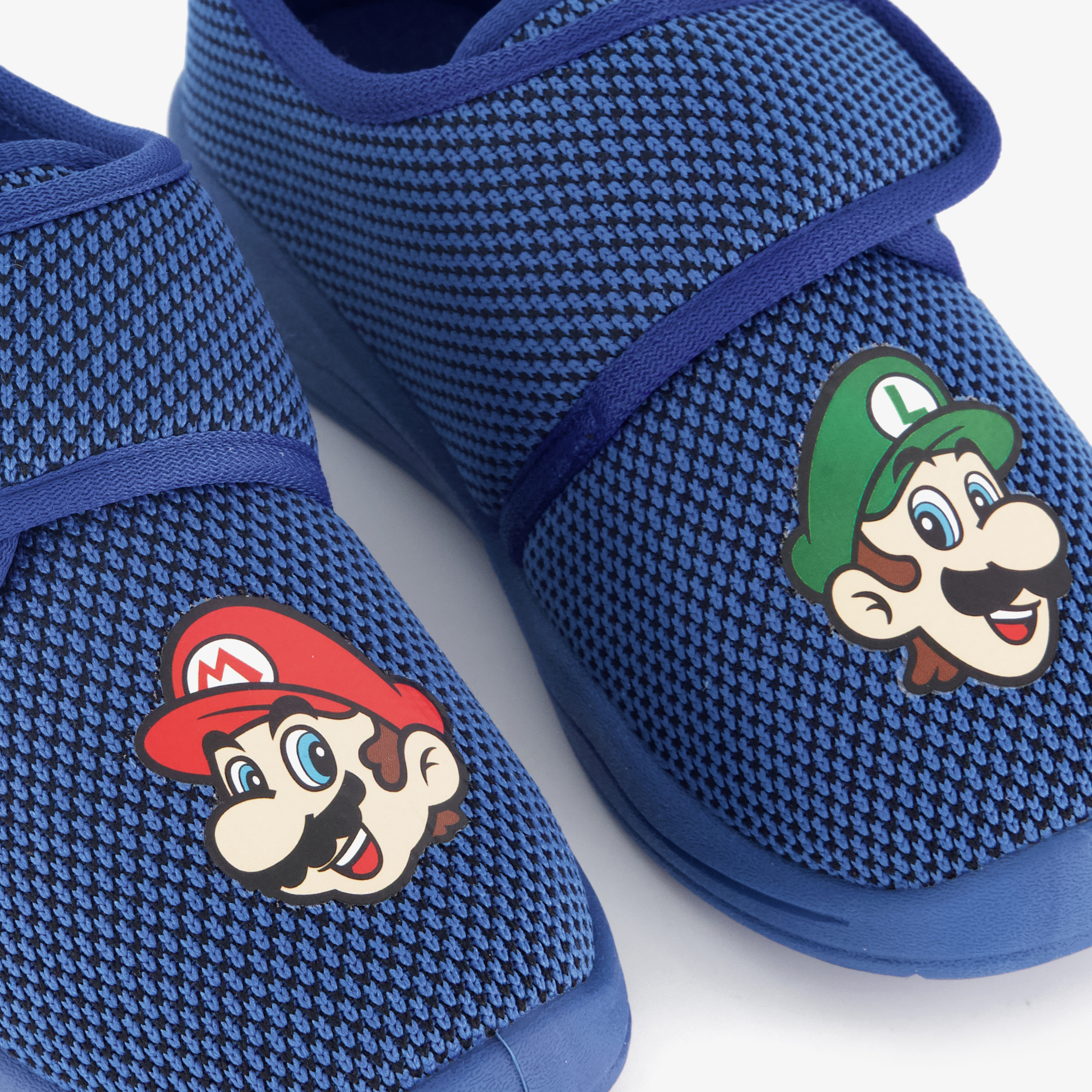 Super Mario kinder pantoffels blauw meisjes – foto 4