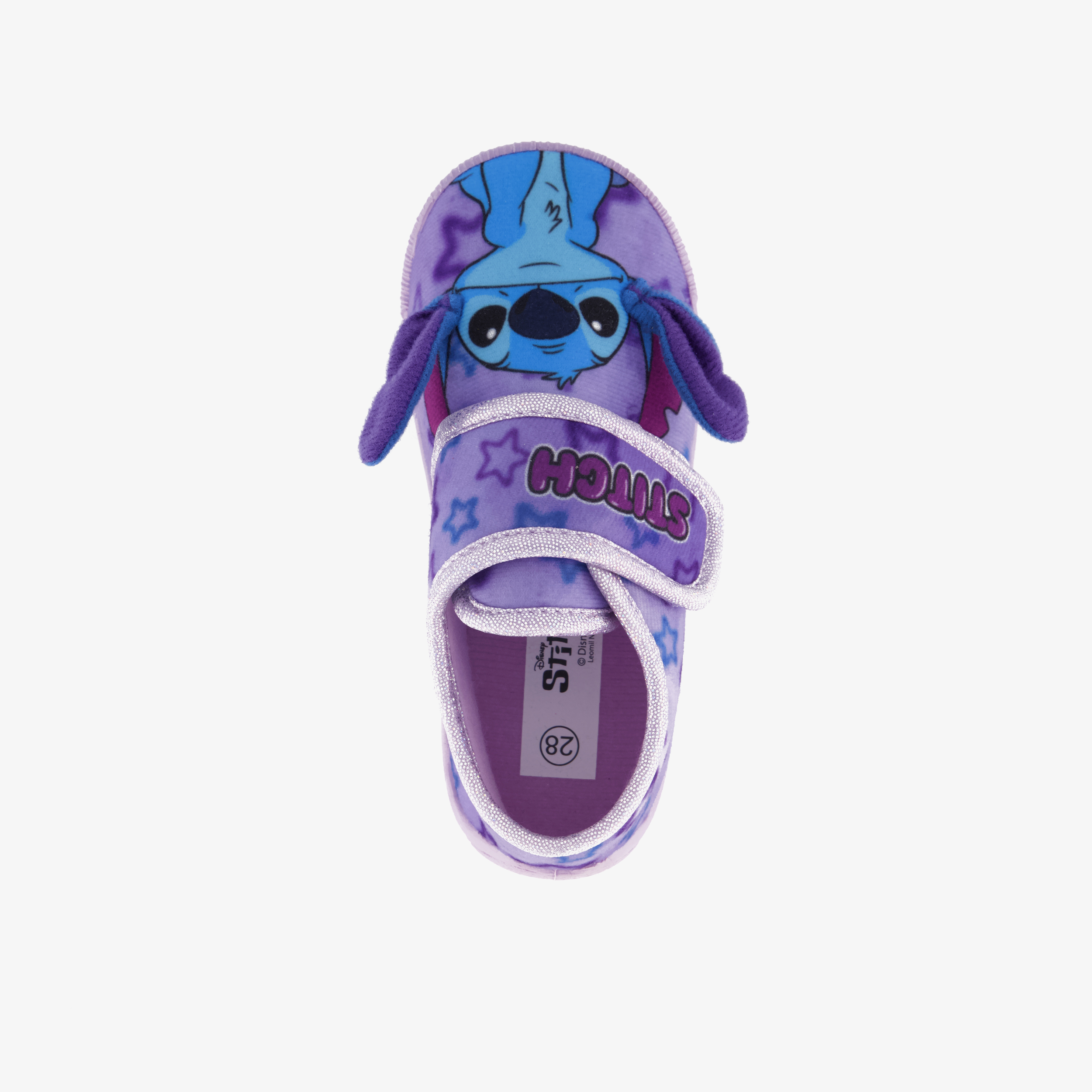Lilo & Stitch kinder pantoffels paars meisjes – foto 4