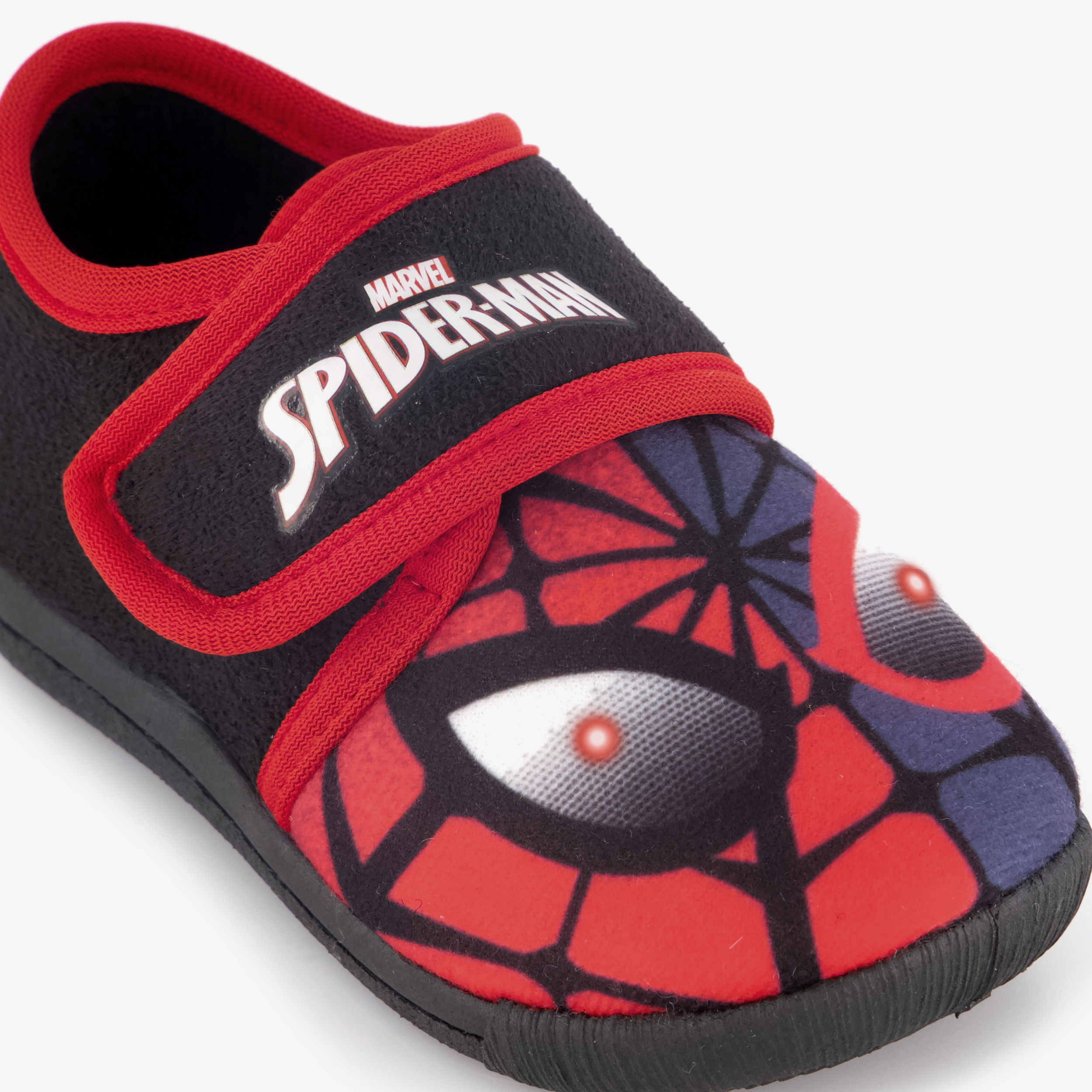 Spider-Man kinder pantoffels zwart rood jongens – foto 5