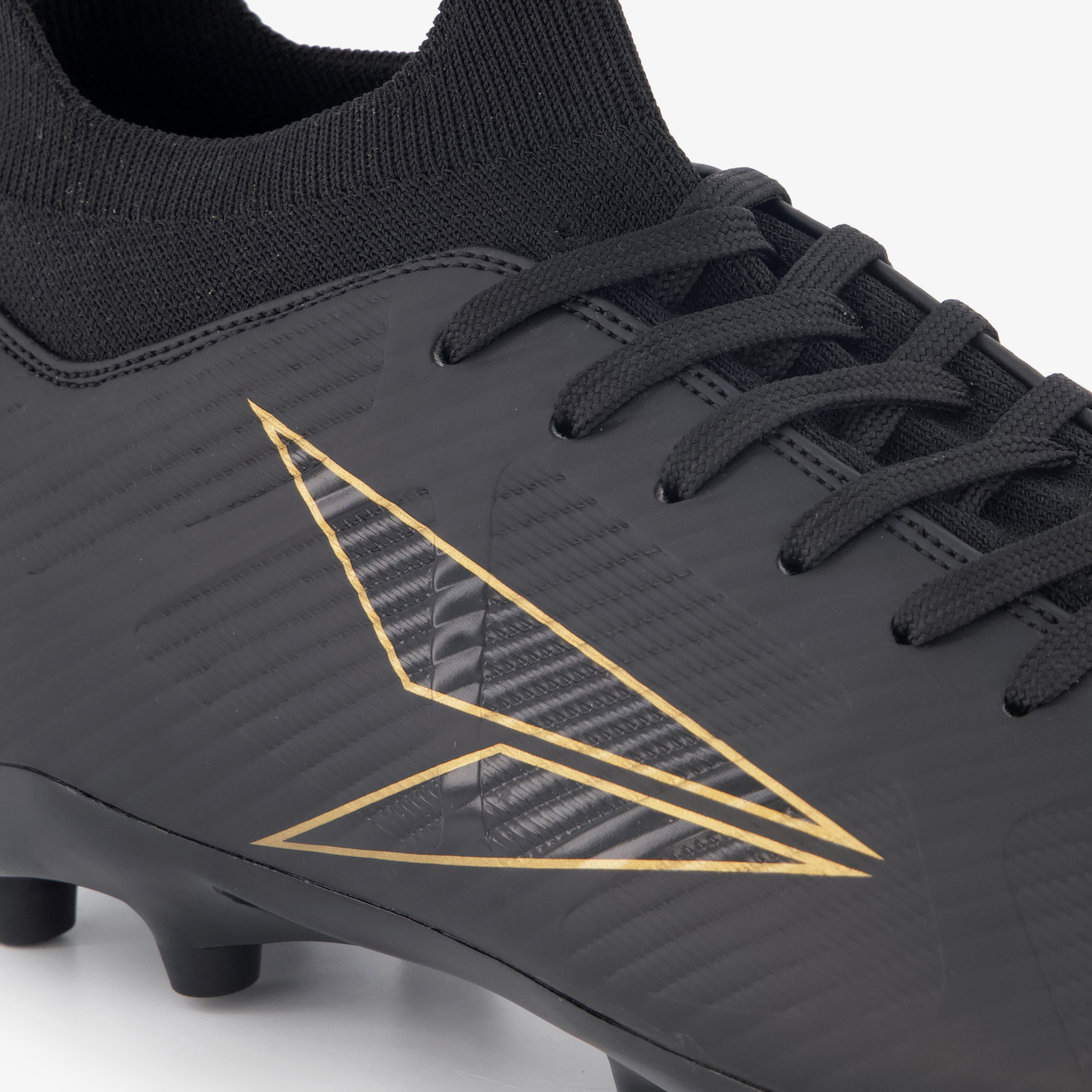 Dutchy FG heren voetbalschoenen zwart veldschoenen – foto 5
