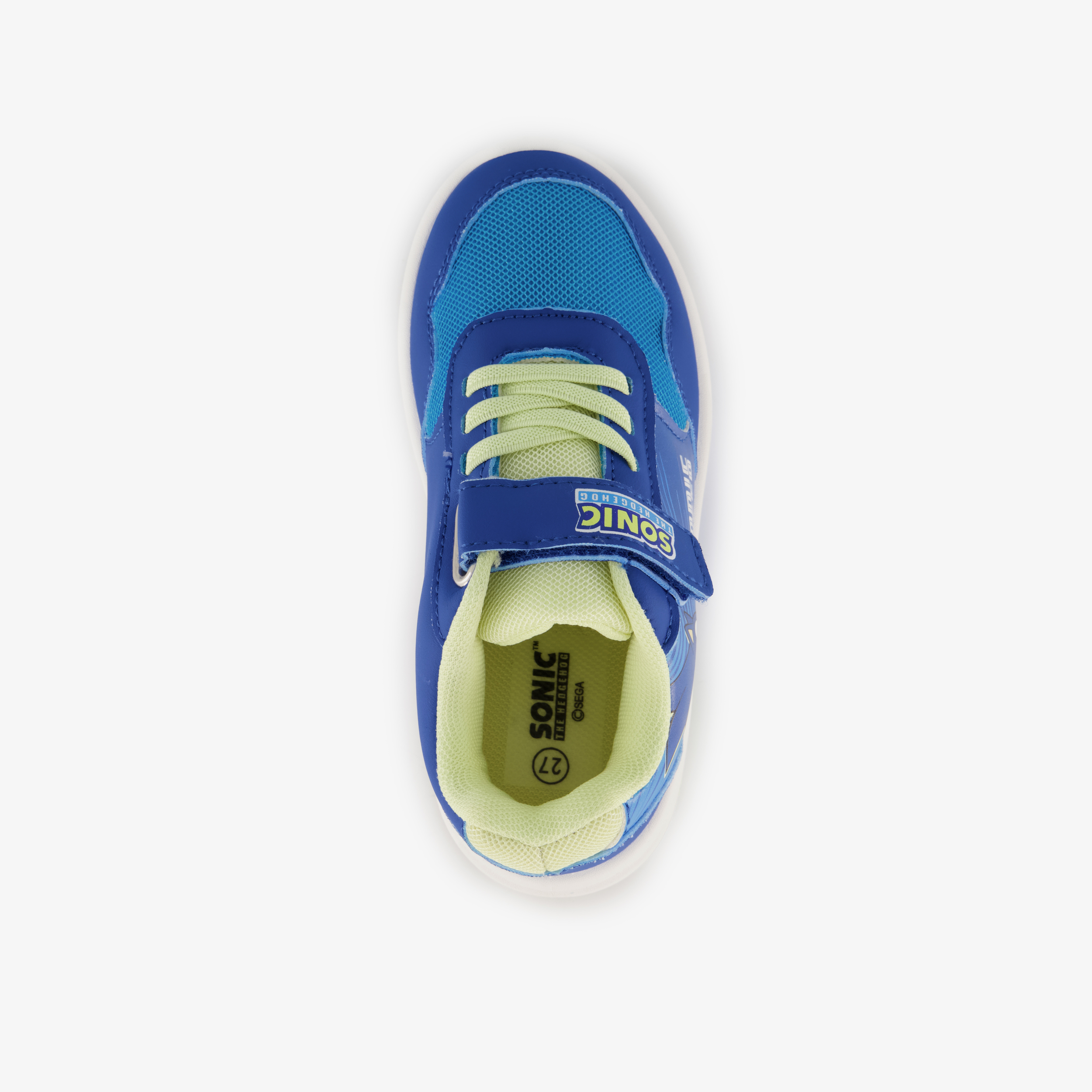 Sonic jongens sneakers met lichtjes blauw – foto 4