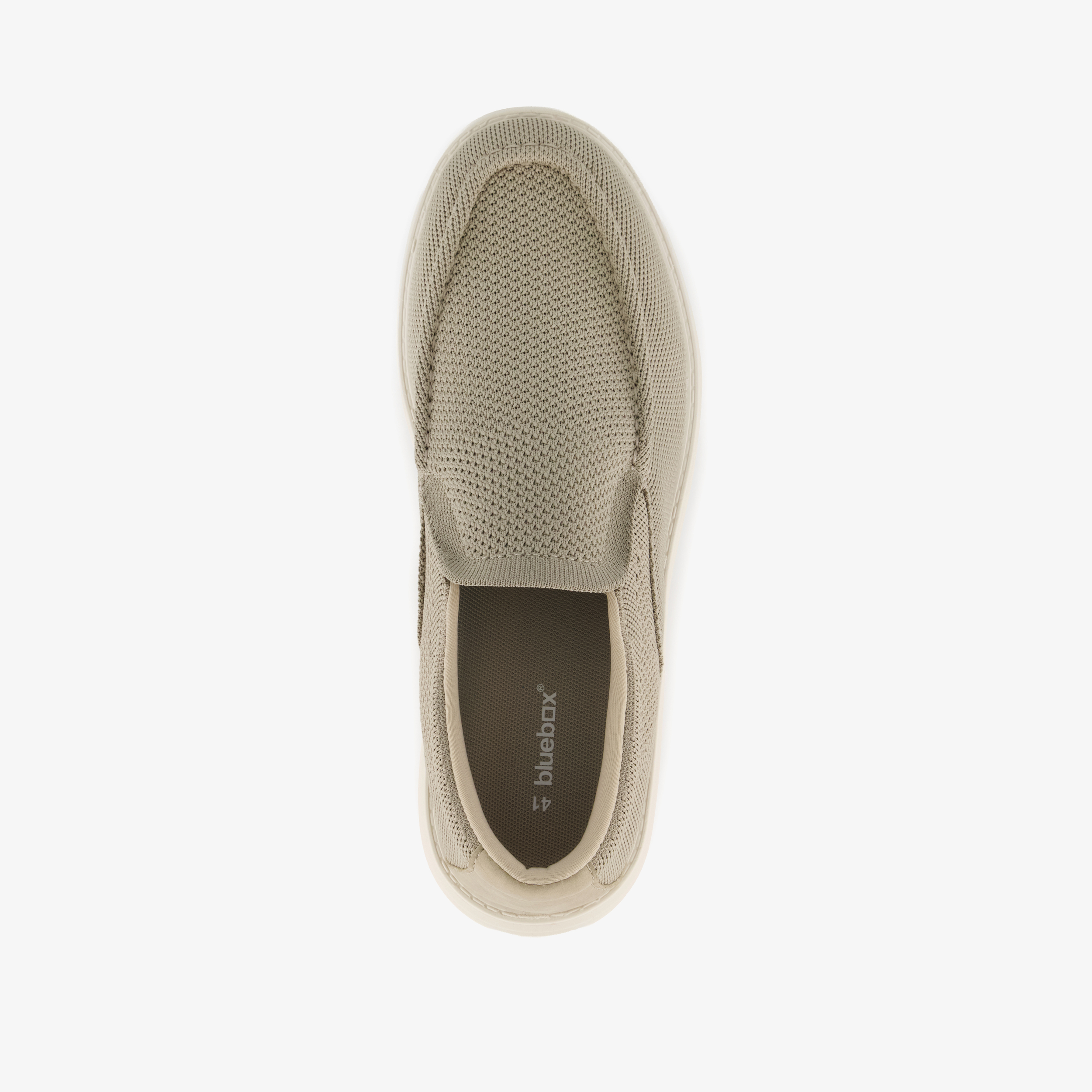 Blue Box heren instappers beige sneakers – foto 4