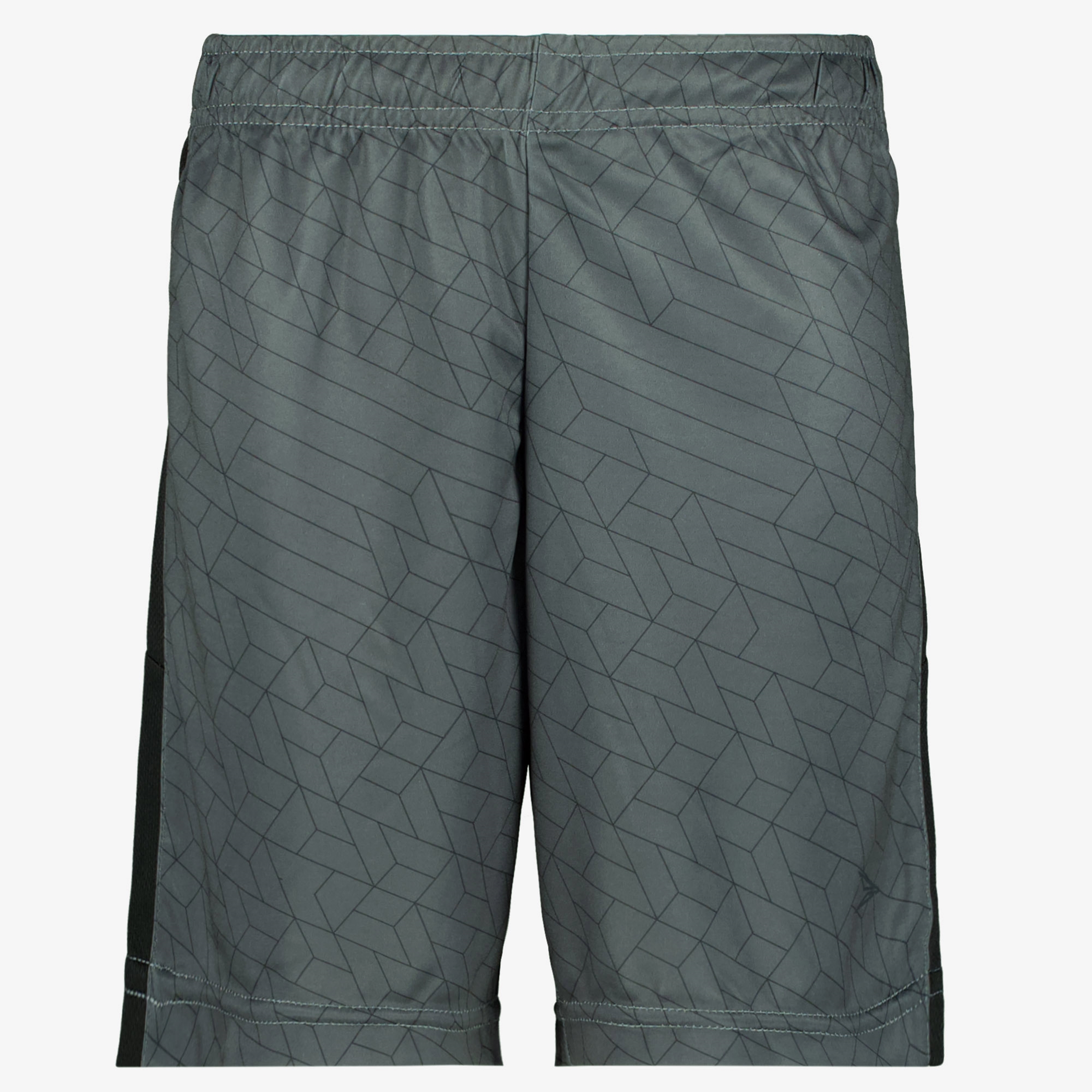 Dutchy Dry jongens voetbalshort grijs met print