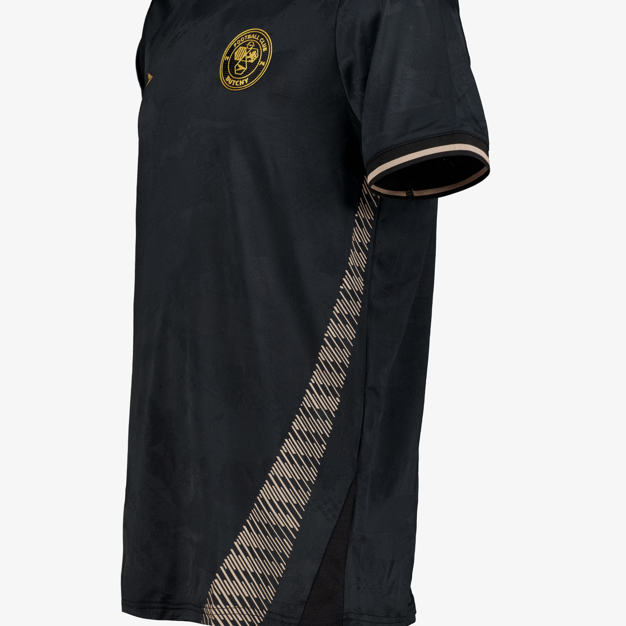 Dutchy Dry heren voetbal T-shirt zwart sport & spel – foto 2