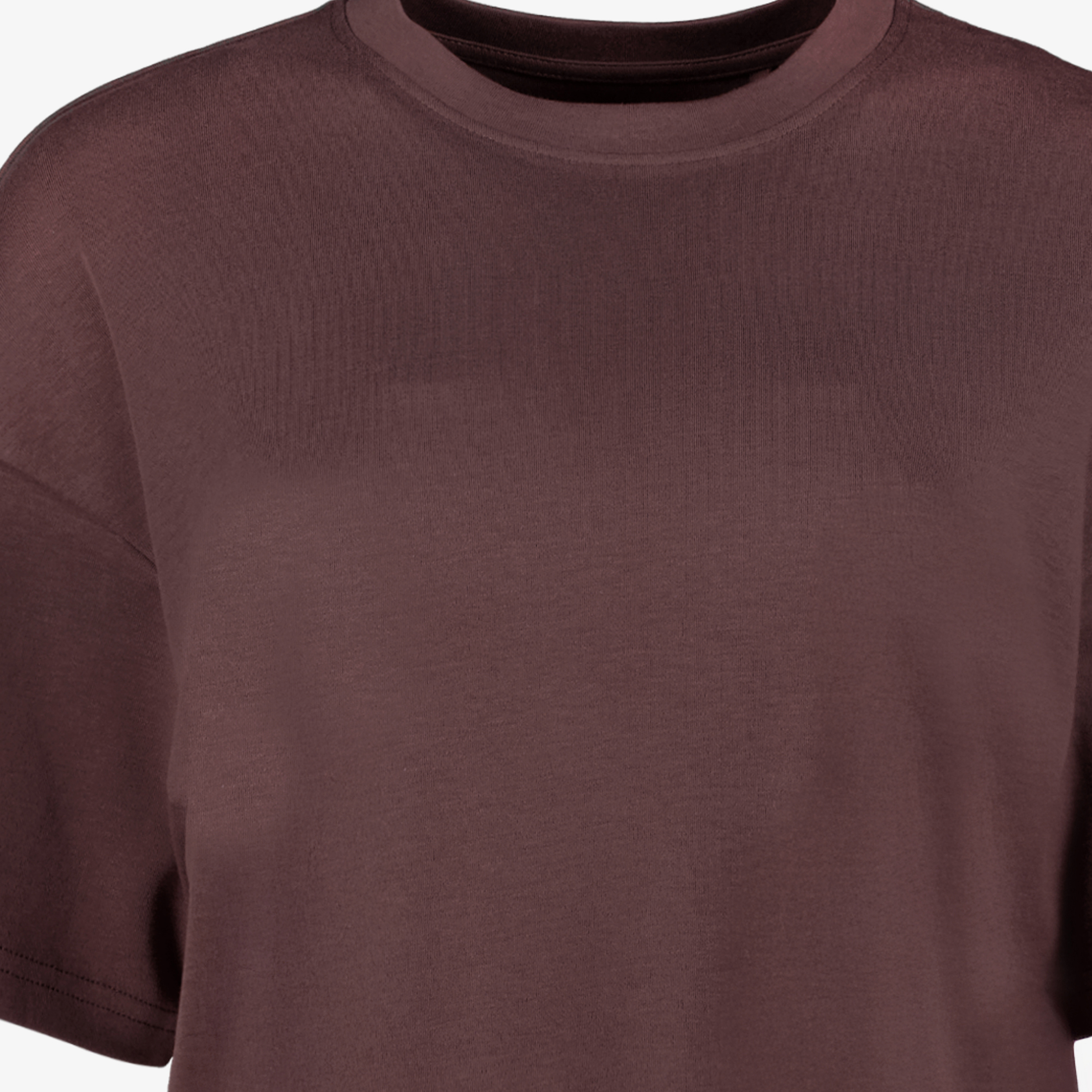 TwoDay oversized dames T-shirt bruin t-shirts & tops – foto 2