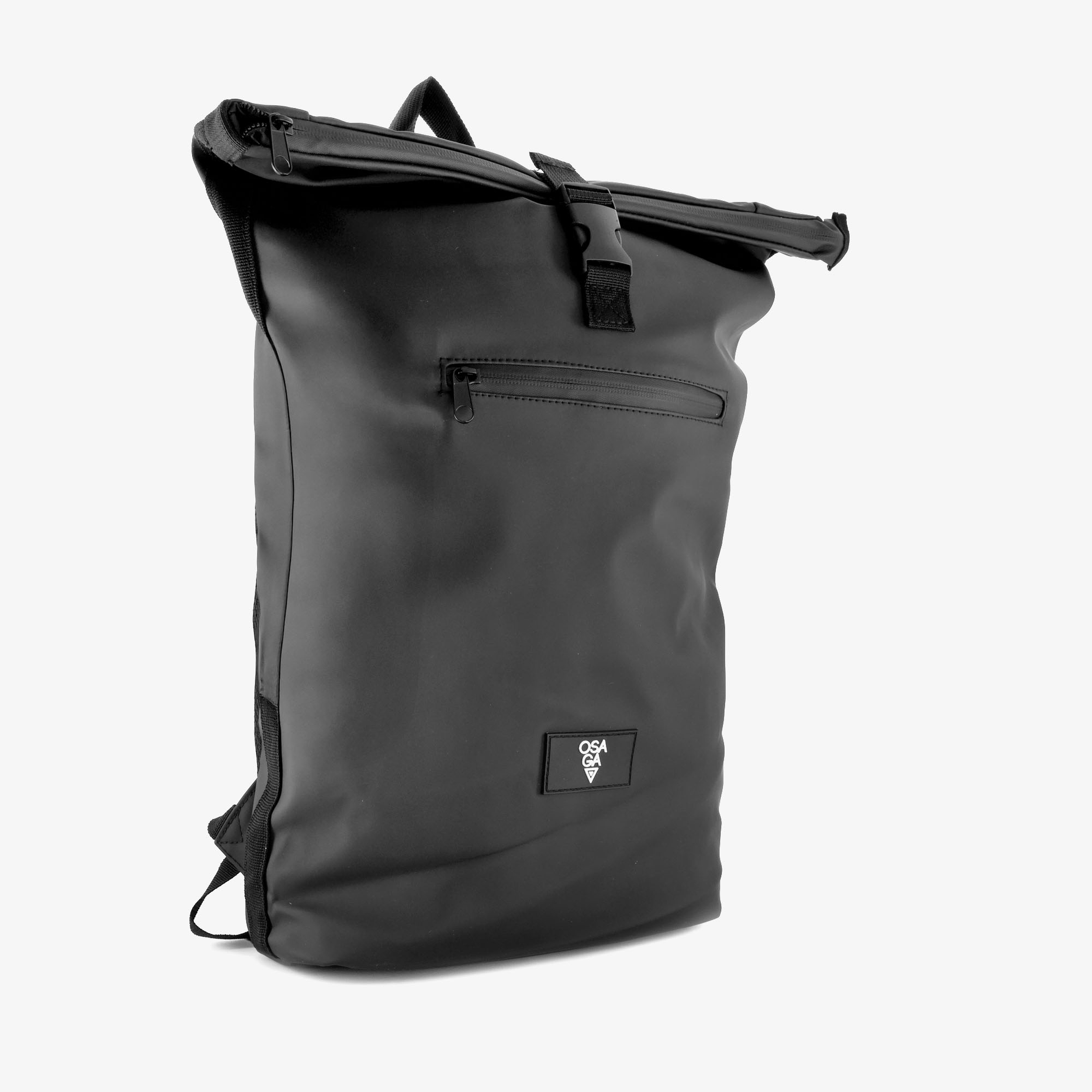 Osaga rolltop rugzak zwart 20 liter meisjes tassen