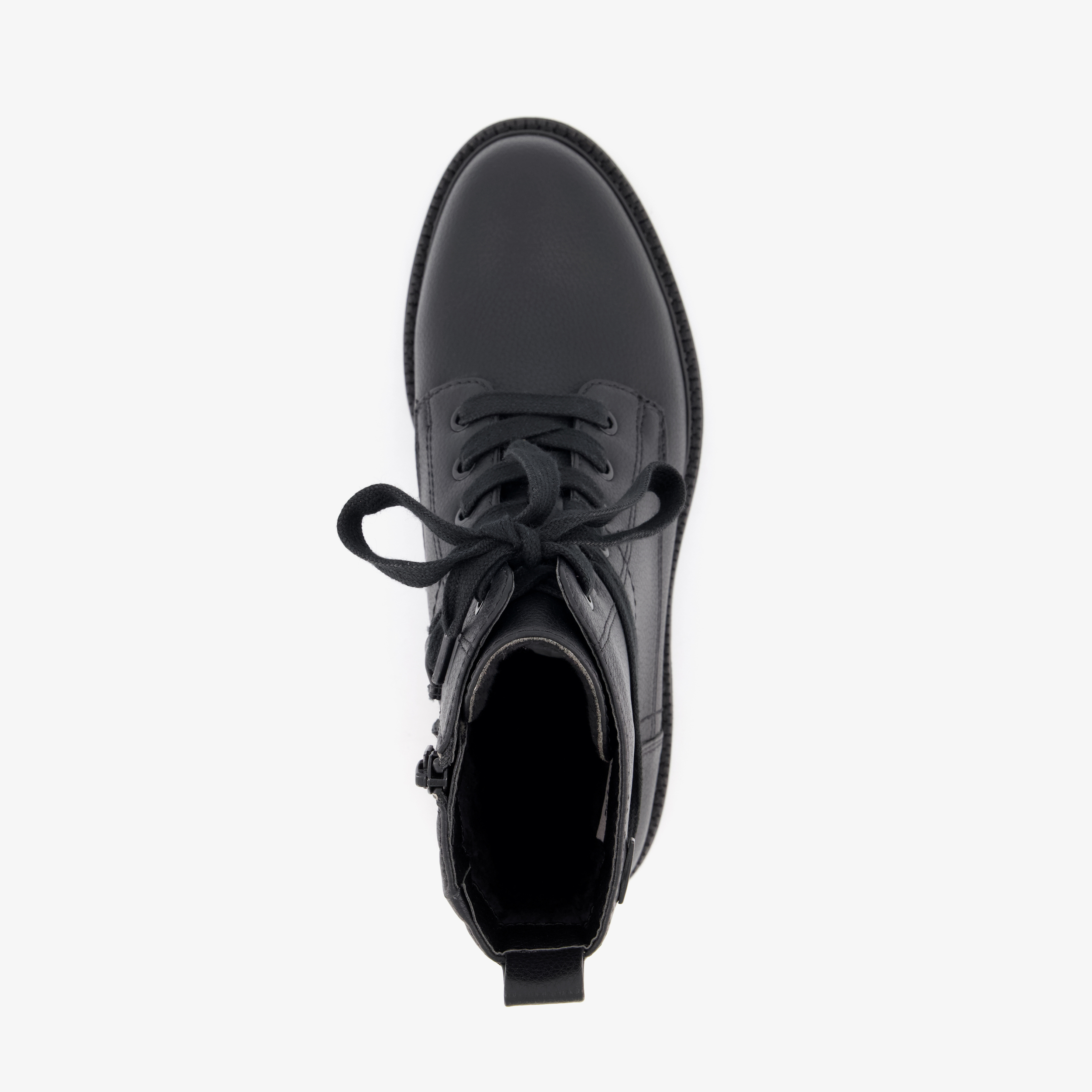 Softline dames veterboots zwart laarzen – foto 4