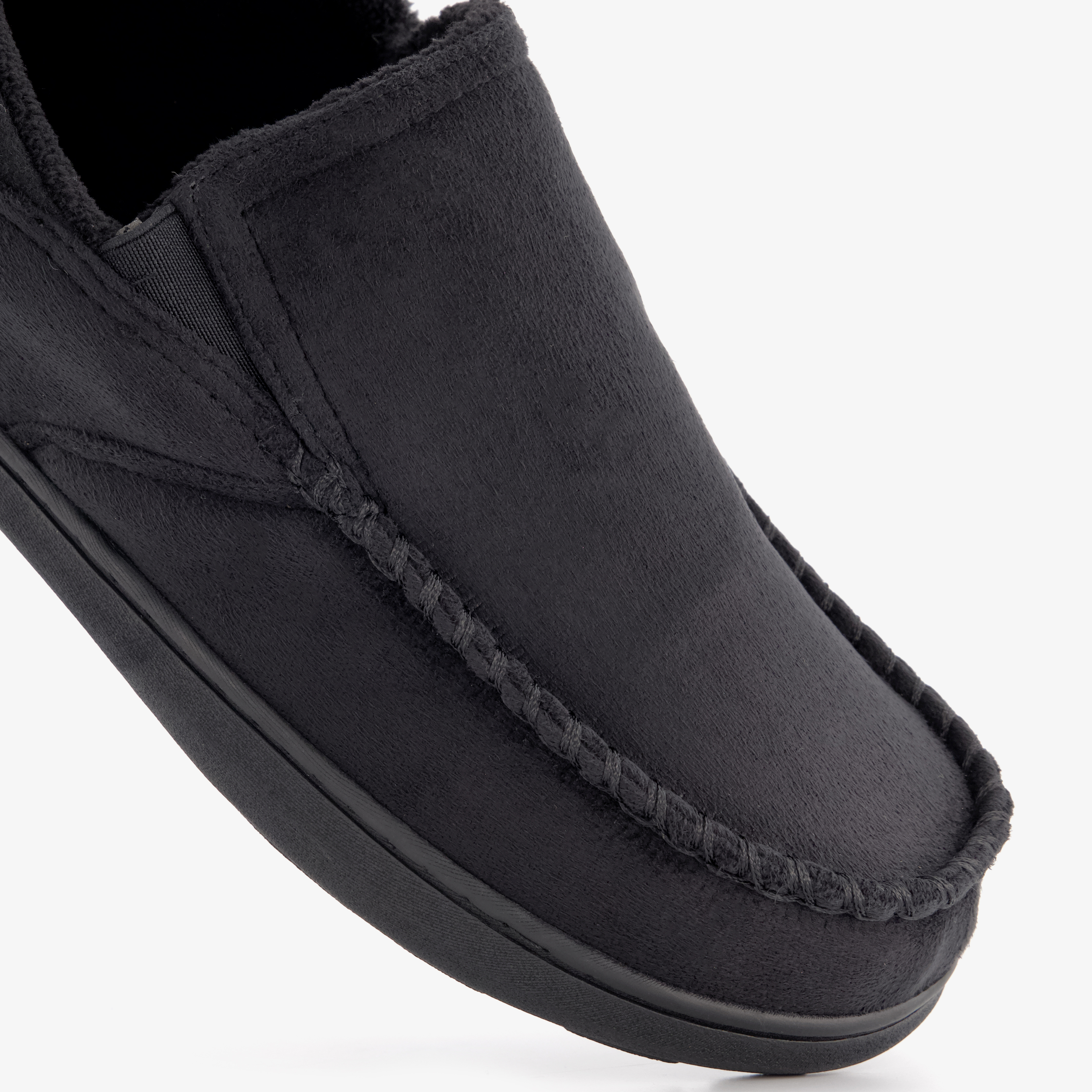 Thu!s gevoerde heren pantoffels zwart – foto 5