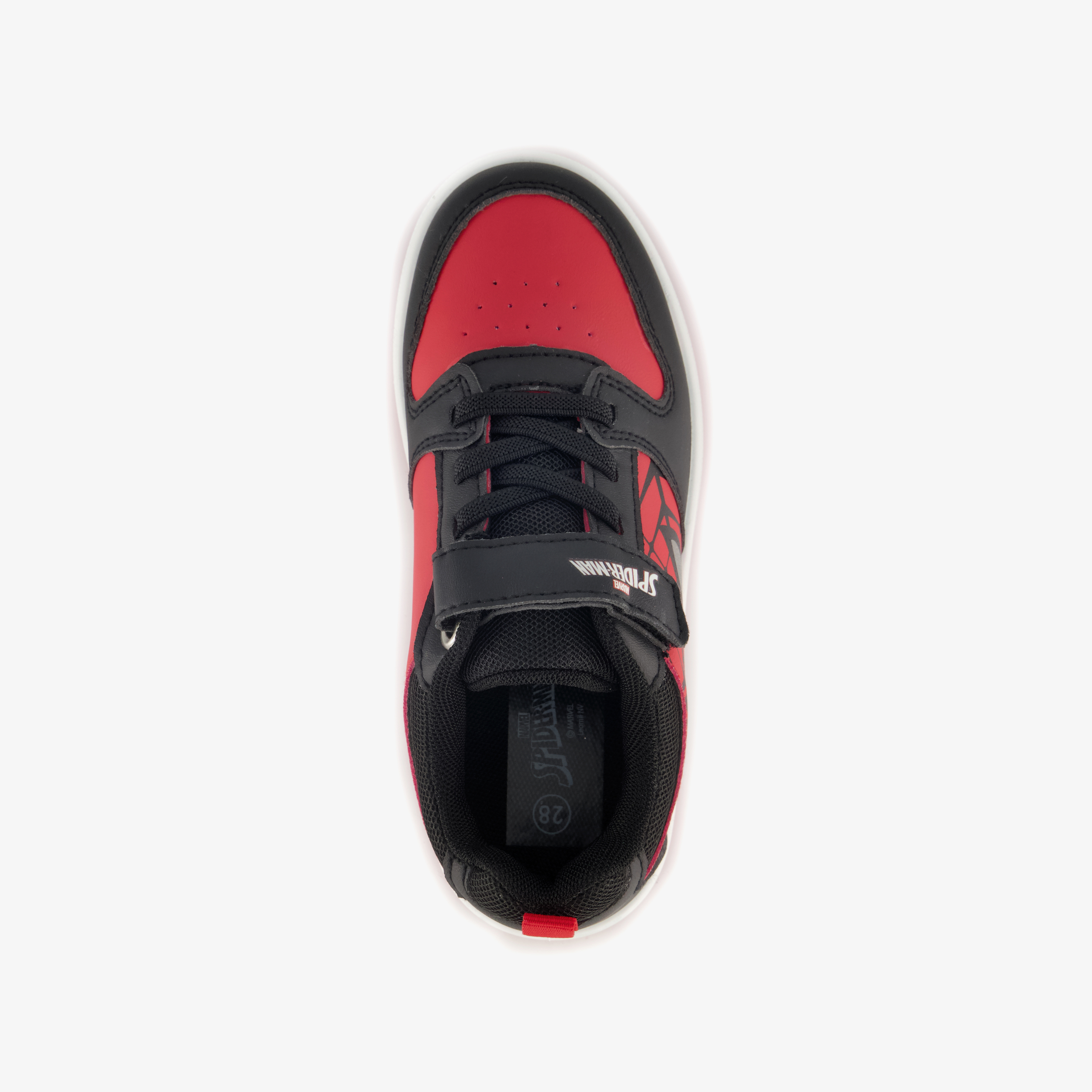 Spider-Man jongens sneakers rood zwart – foto 4