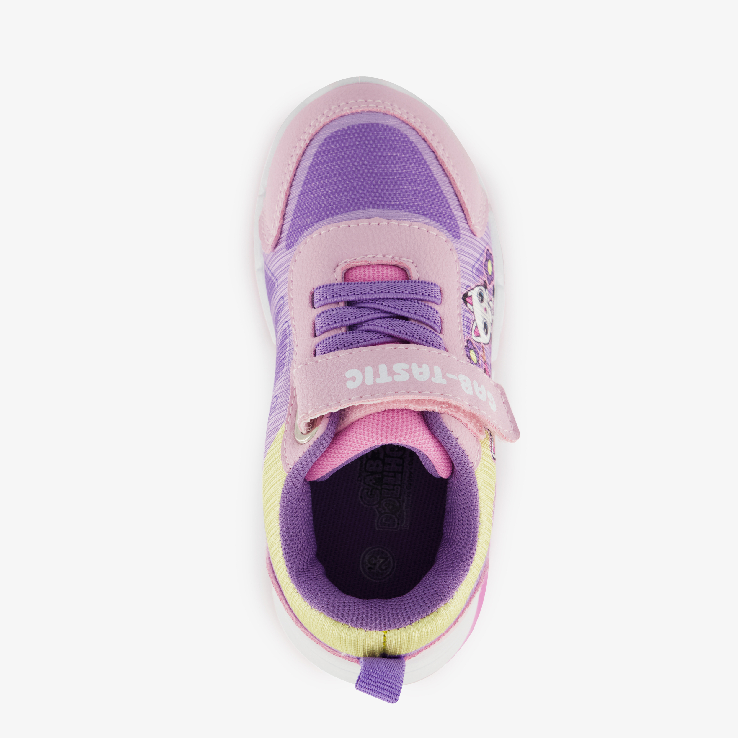 Gabby meisjes sneakers met lichtjes in pastelkleuren – foto 4