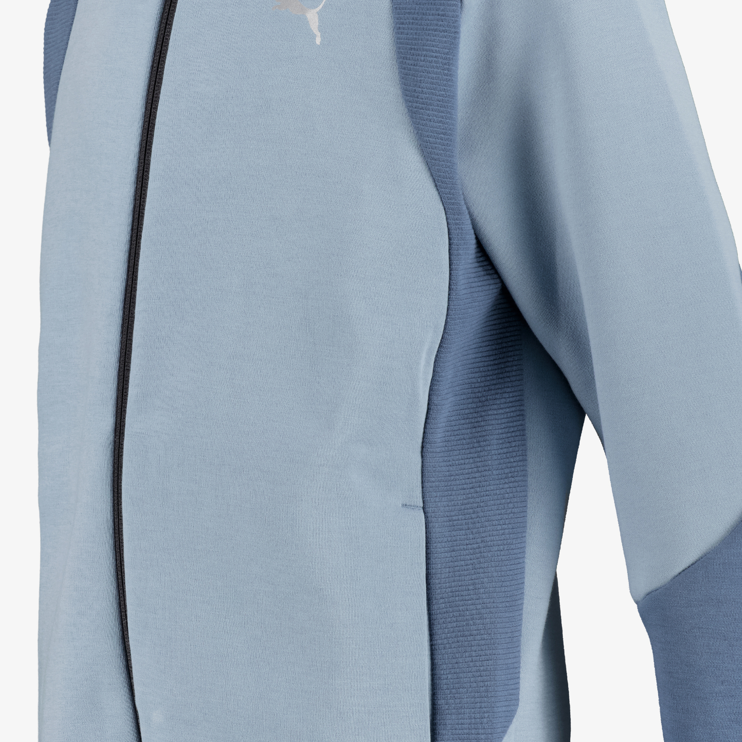 Puma Evostripe kinder hoodie blauw meisjes truien & vesten – foto 2
