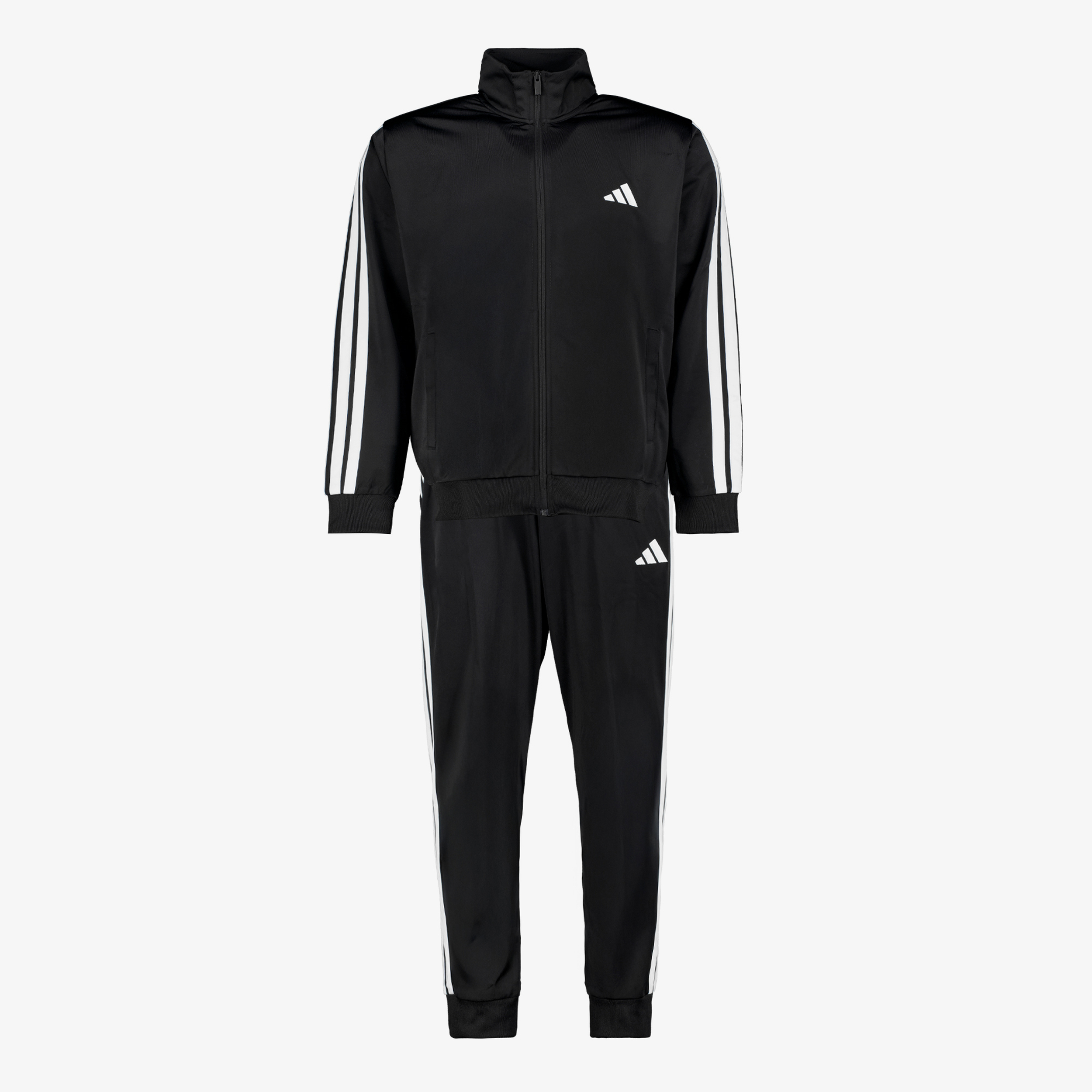 Adidas heren trainingspak zwart wit trainingspakken