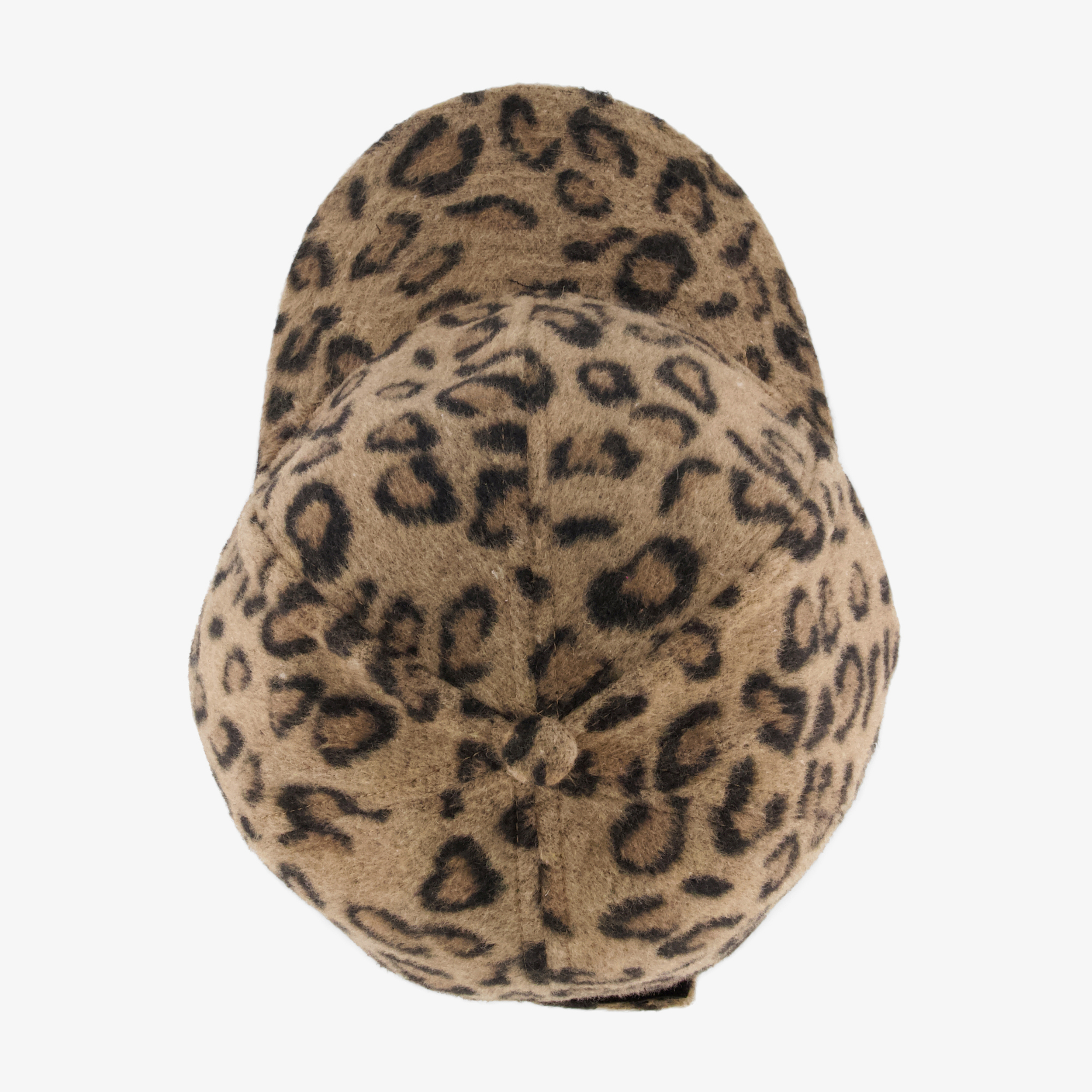 Dames pet met panterprint beige petten – foto 4