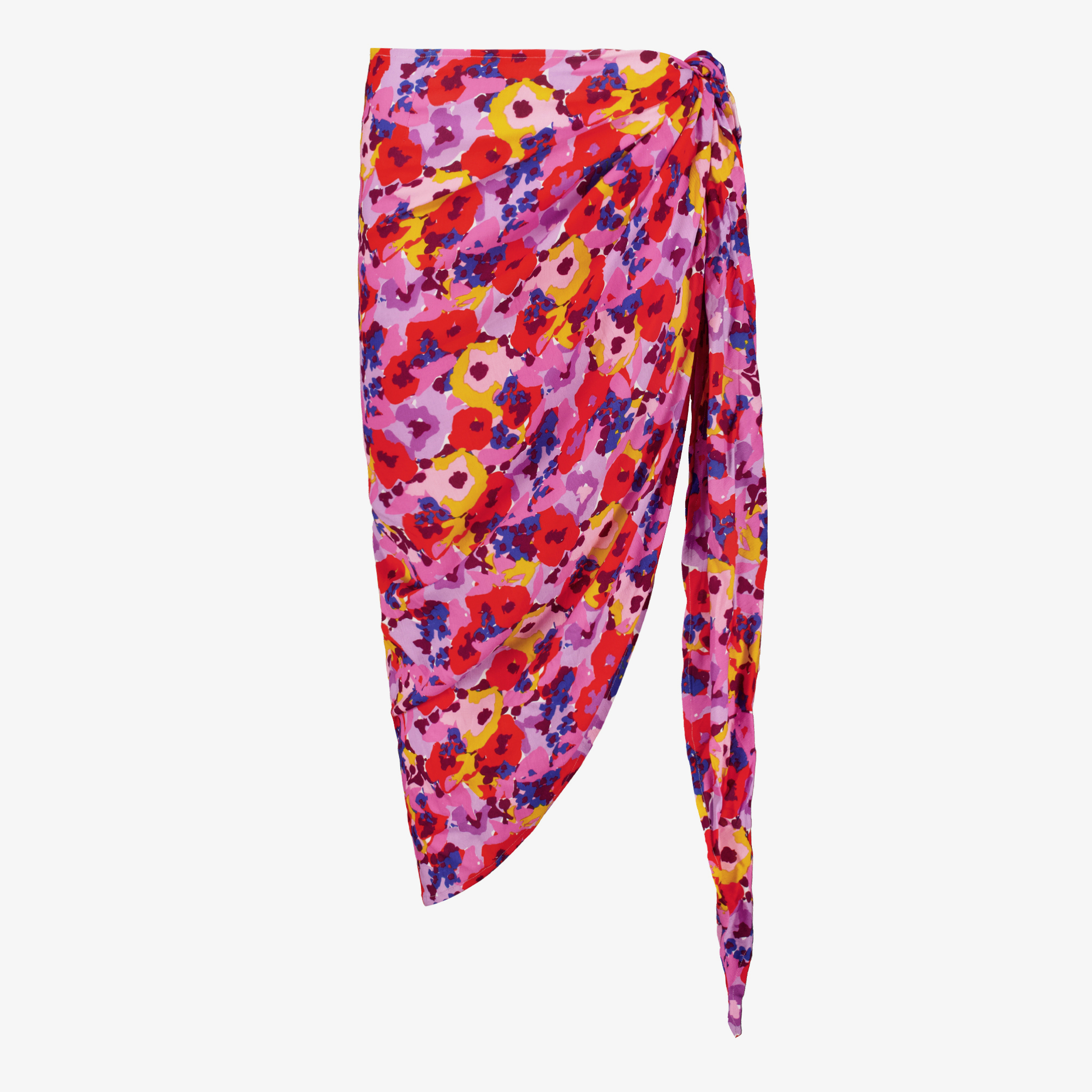 Osaga dames strandrok met bloemenprint roze jurken & rokken