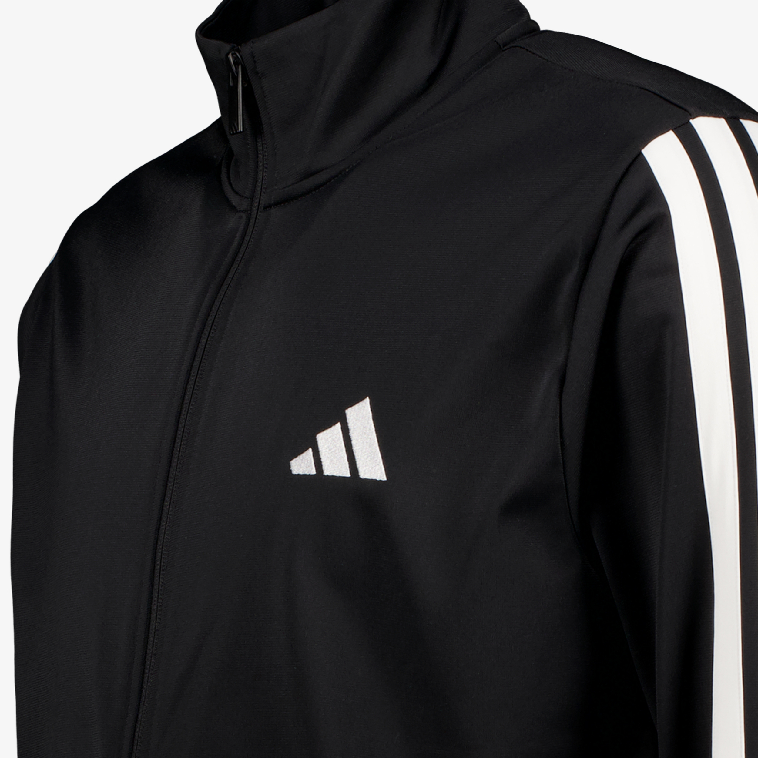Adidas heren trainingspak zwart wit trainingspakken – foto 4