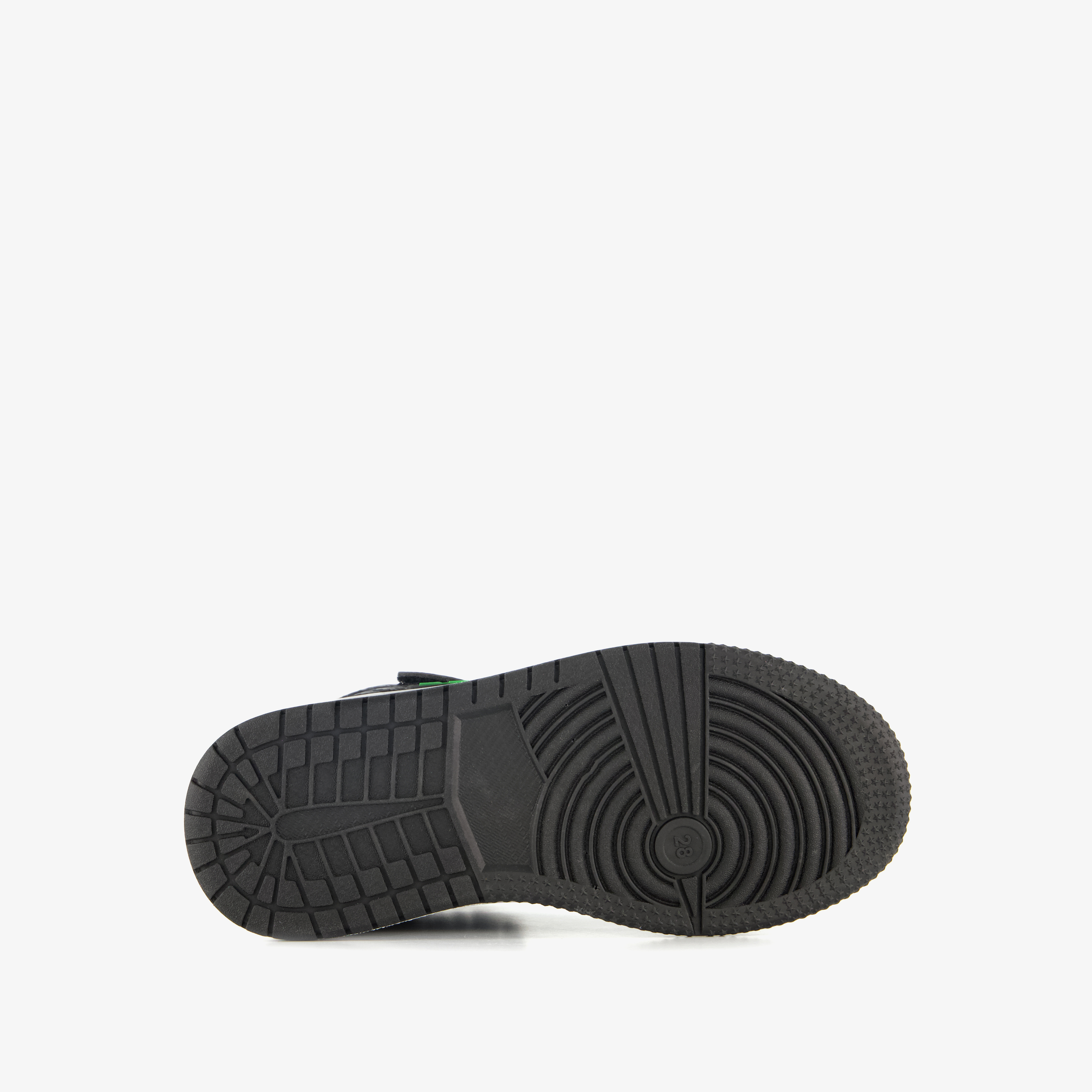 Minecraft hoge jongens sneakers zwart groen – foto 3