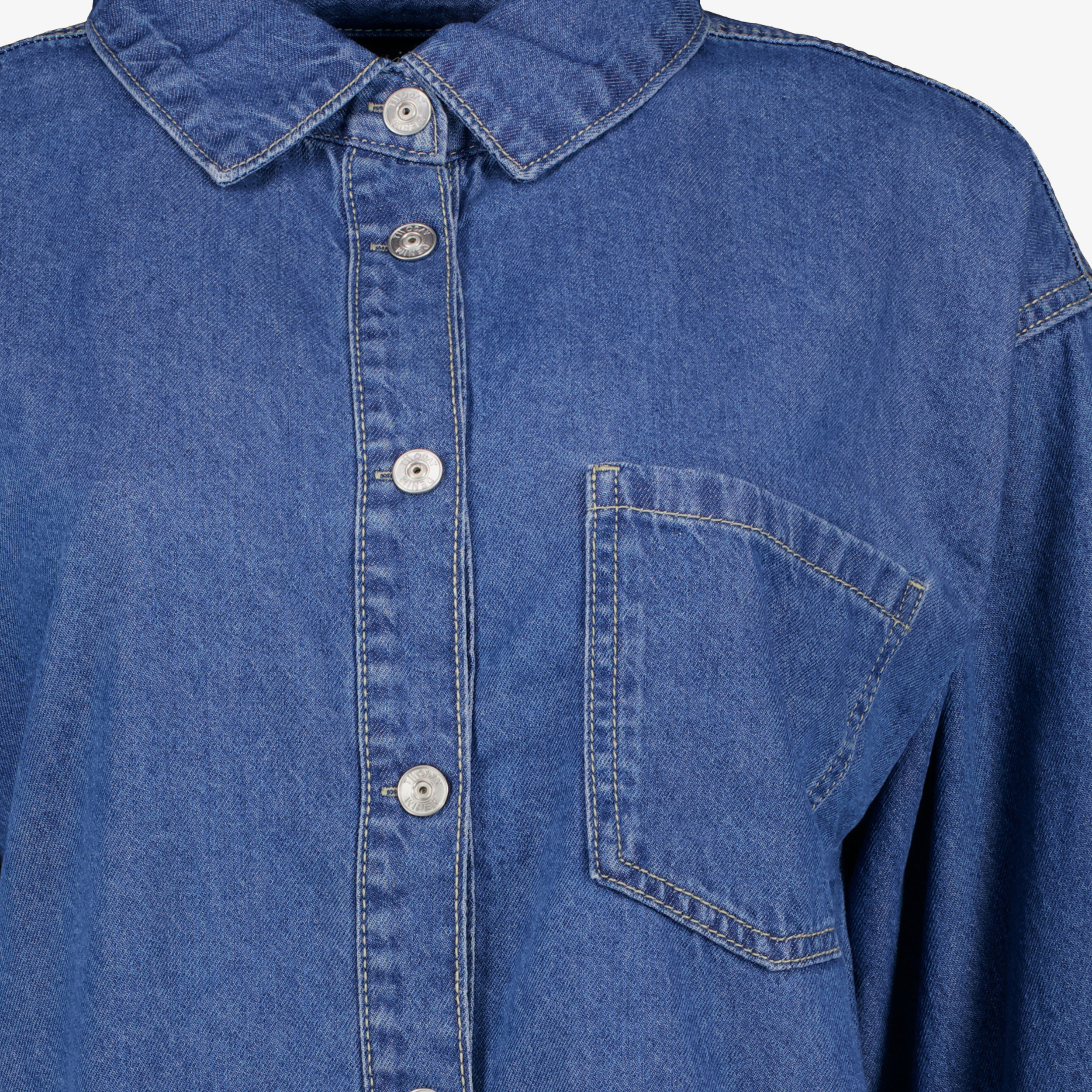 TwoDay denim dames blouse donkerblauw t-shirts & tops – foto 2
