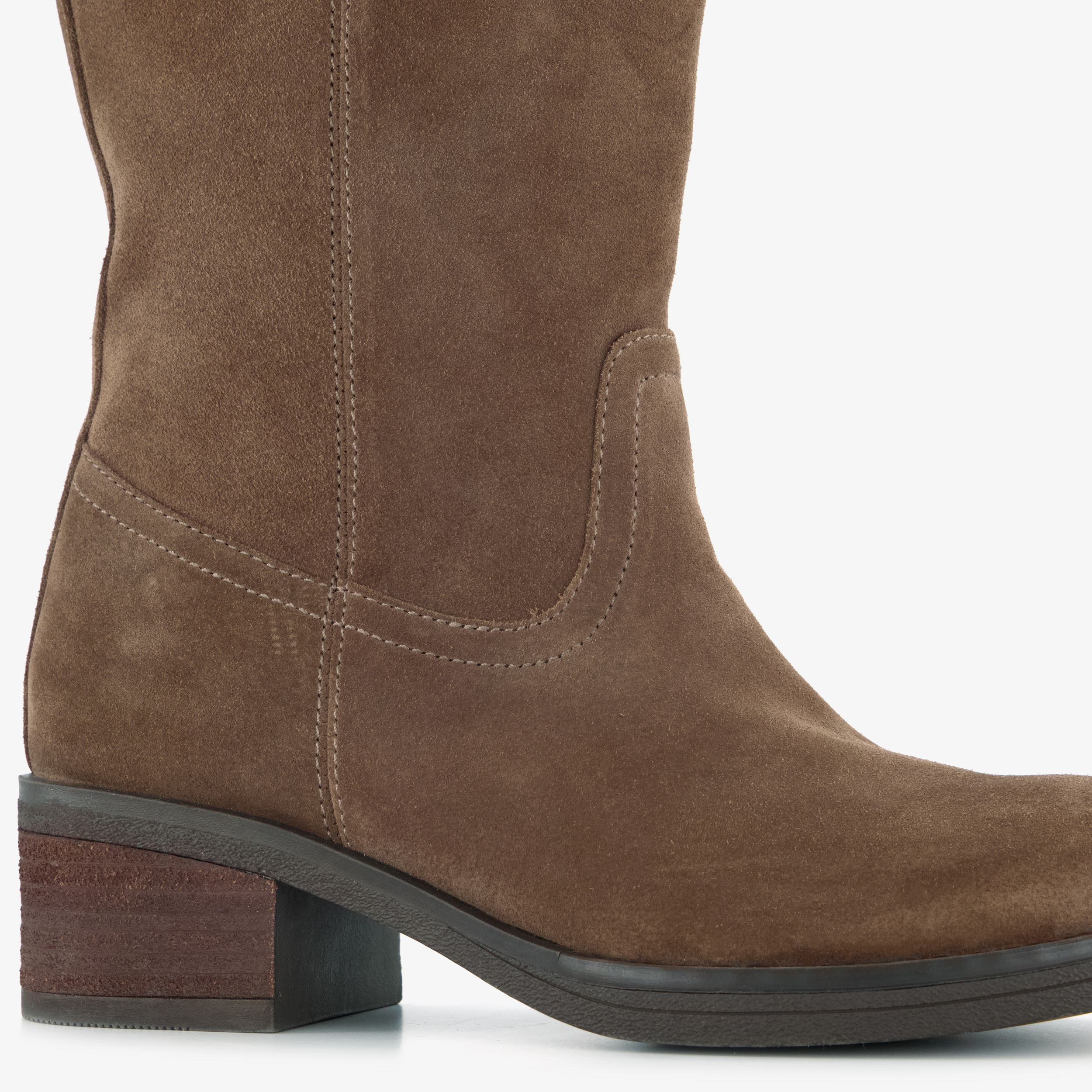 Harper suède dames laarzen taupe – foto 5