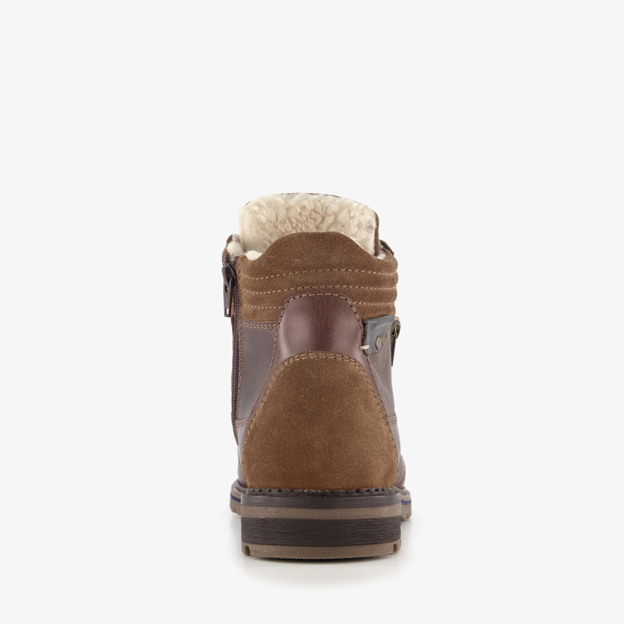 Van Beers leren heren veterboots bruin – foto 2
