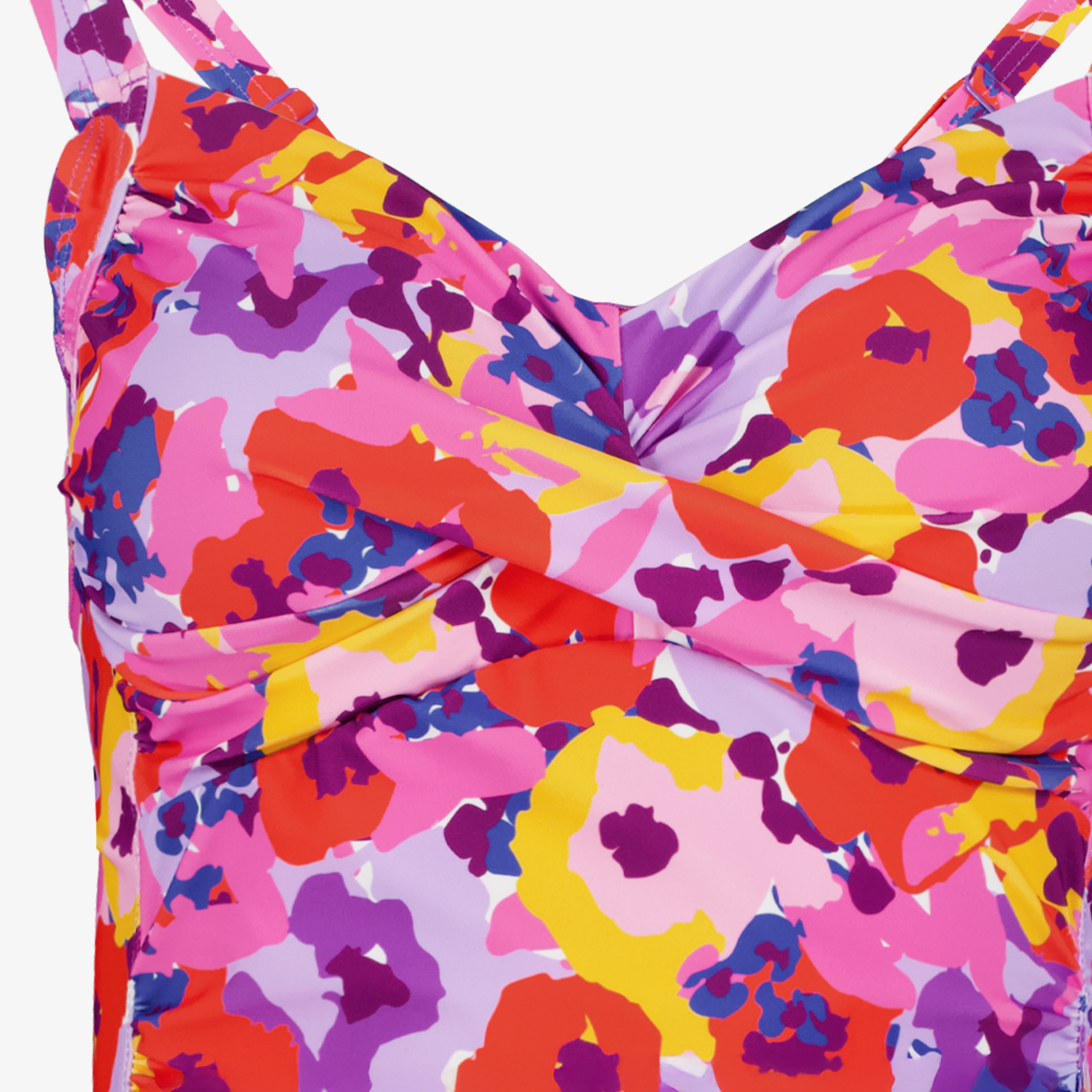 Osaga voorgevormde dames tankinitop bloemenprint t-shirts & tops – foto 2