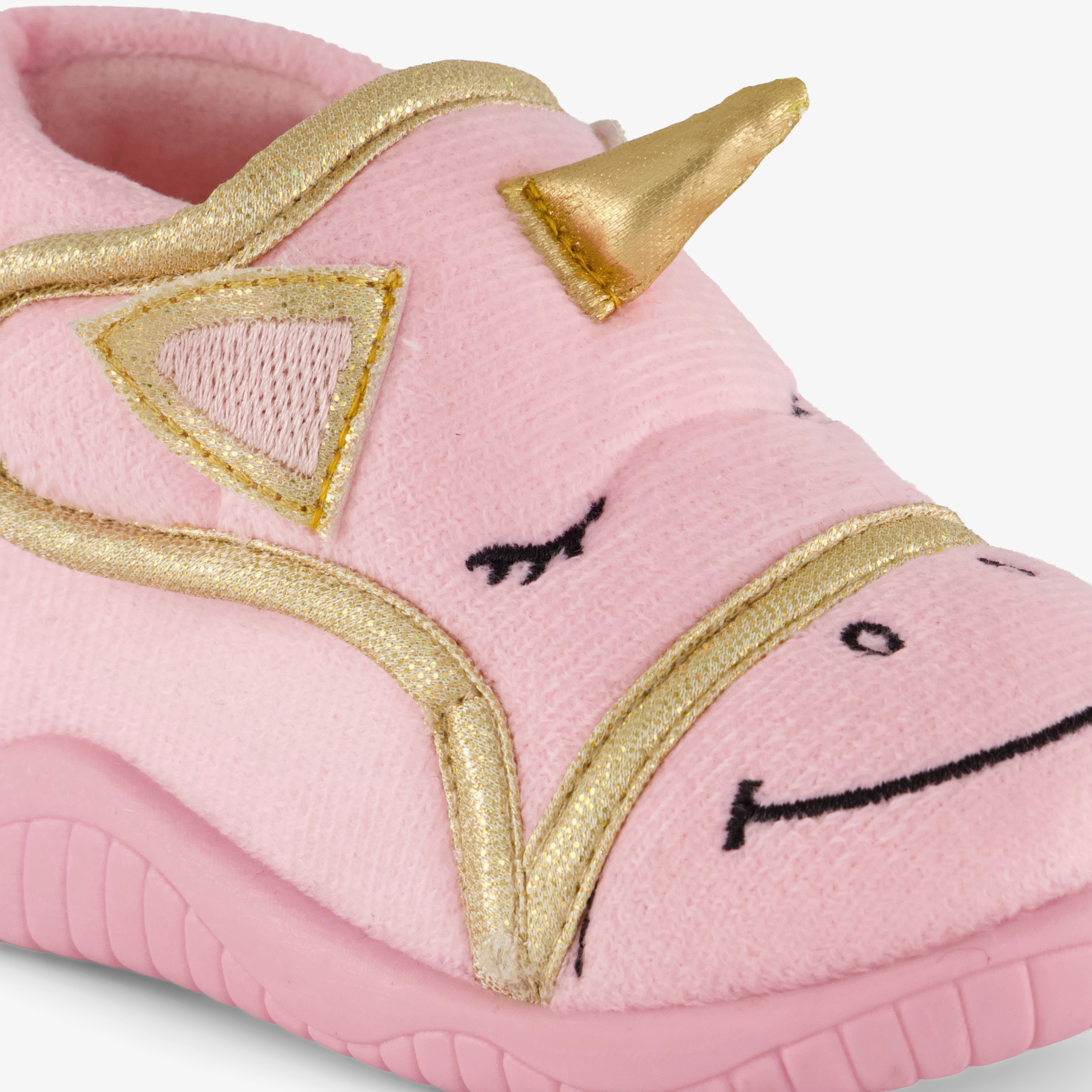 Thu!s meisjes pantoffels met eenhoorn roze goud – foto 5