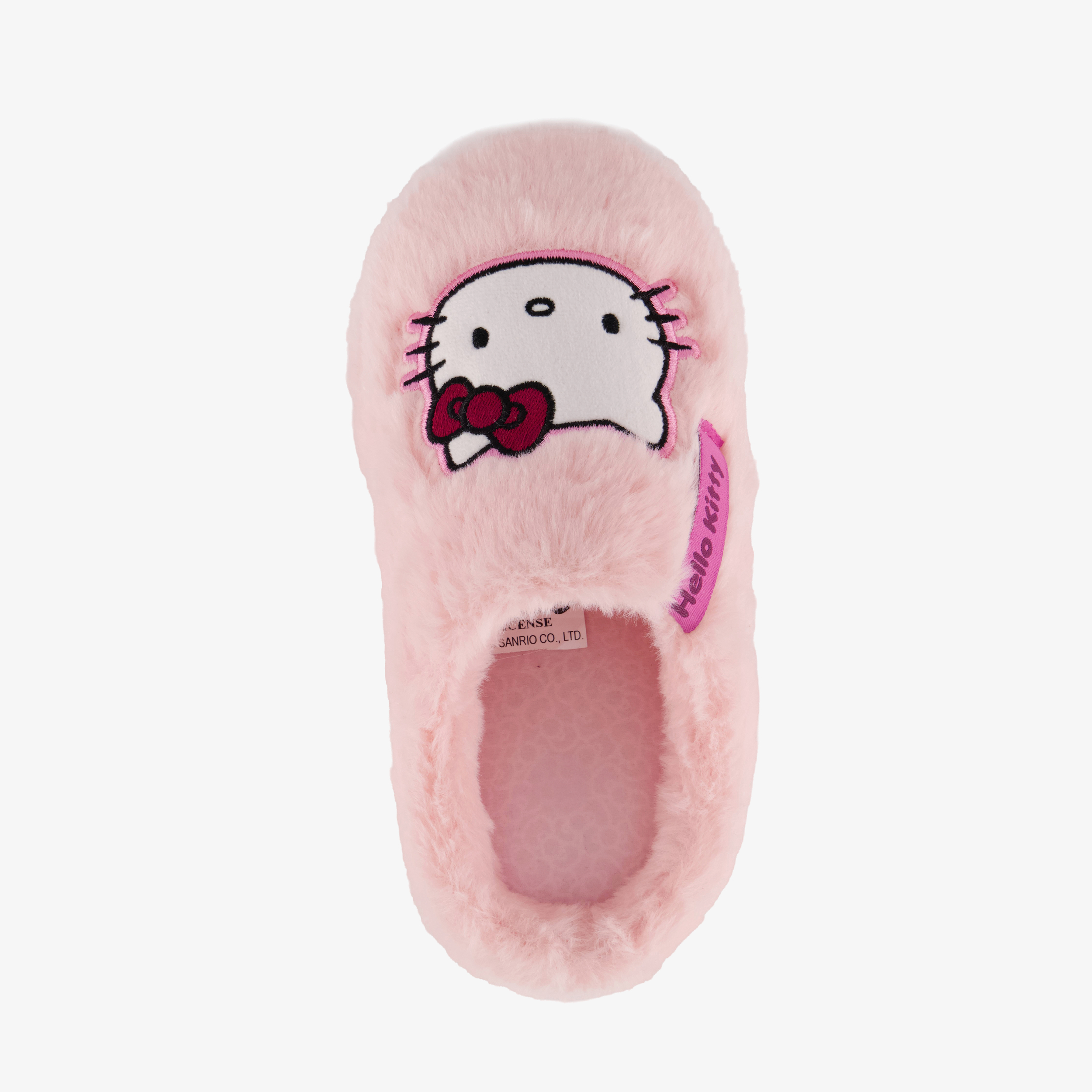 Hello Kitty meisjes instap pantoffels roze – foto 4