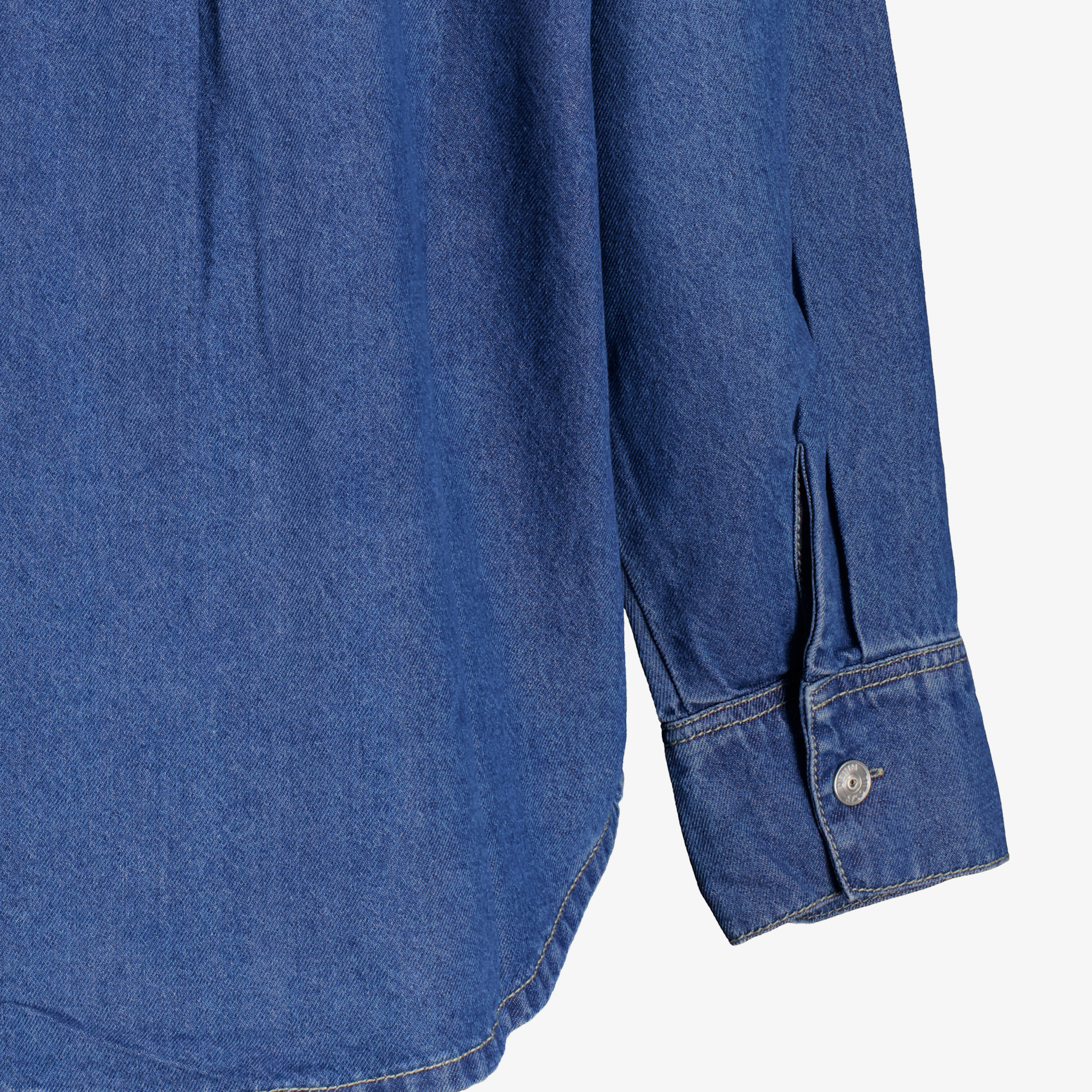 TwoDay denim dames blouse donkerblauw t-shirts & tops – foto 3