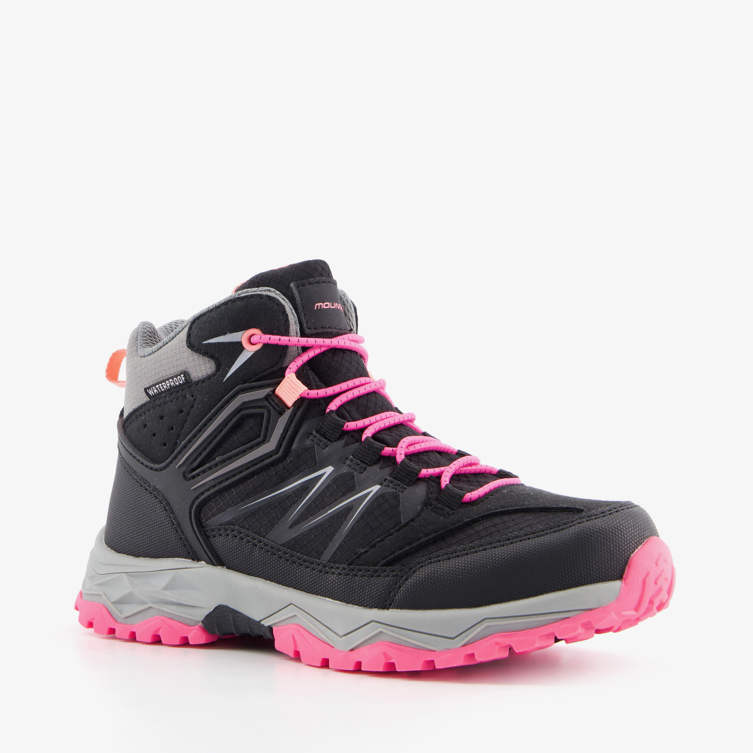 Mountain Peak hoge kinder wandelschoenen cat. A B zwart meisjes