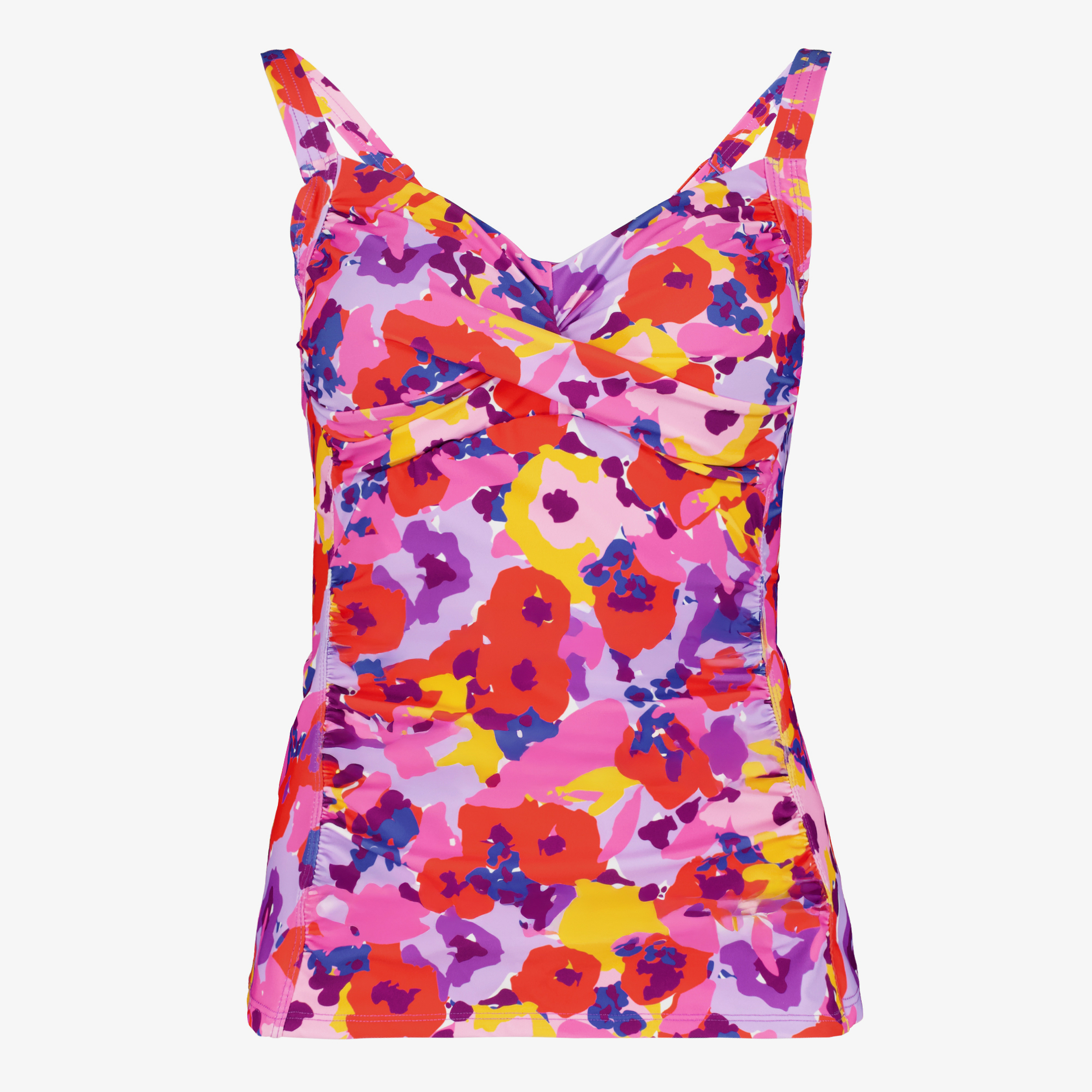Osaga voorgevormde dames tankinitop bloemenprint t-shirts & tops