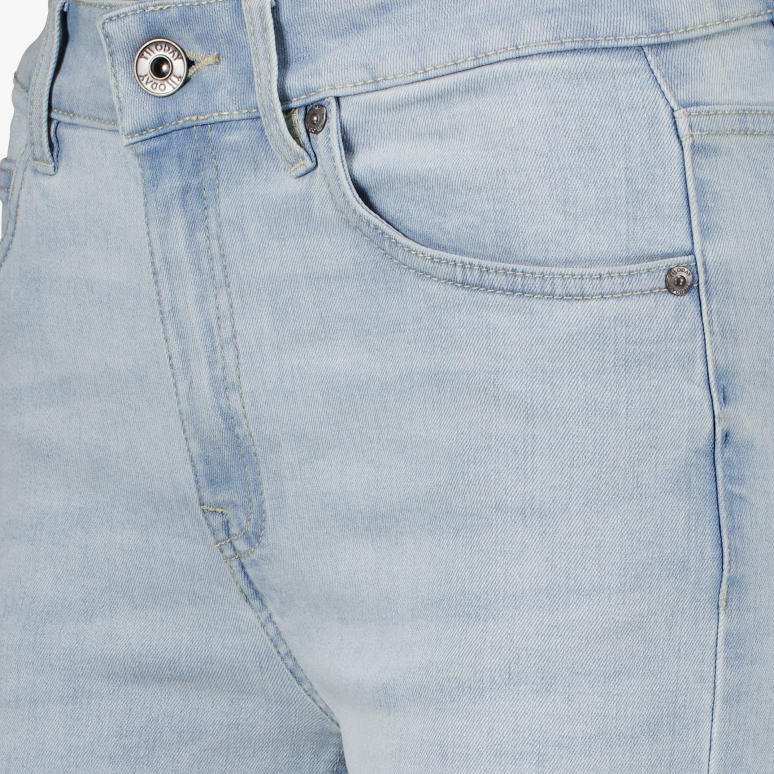 TwoDay dames denim bermuda lichtblauw broeken & shorts – foto 2