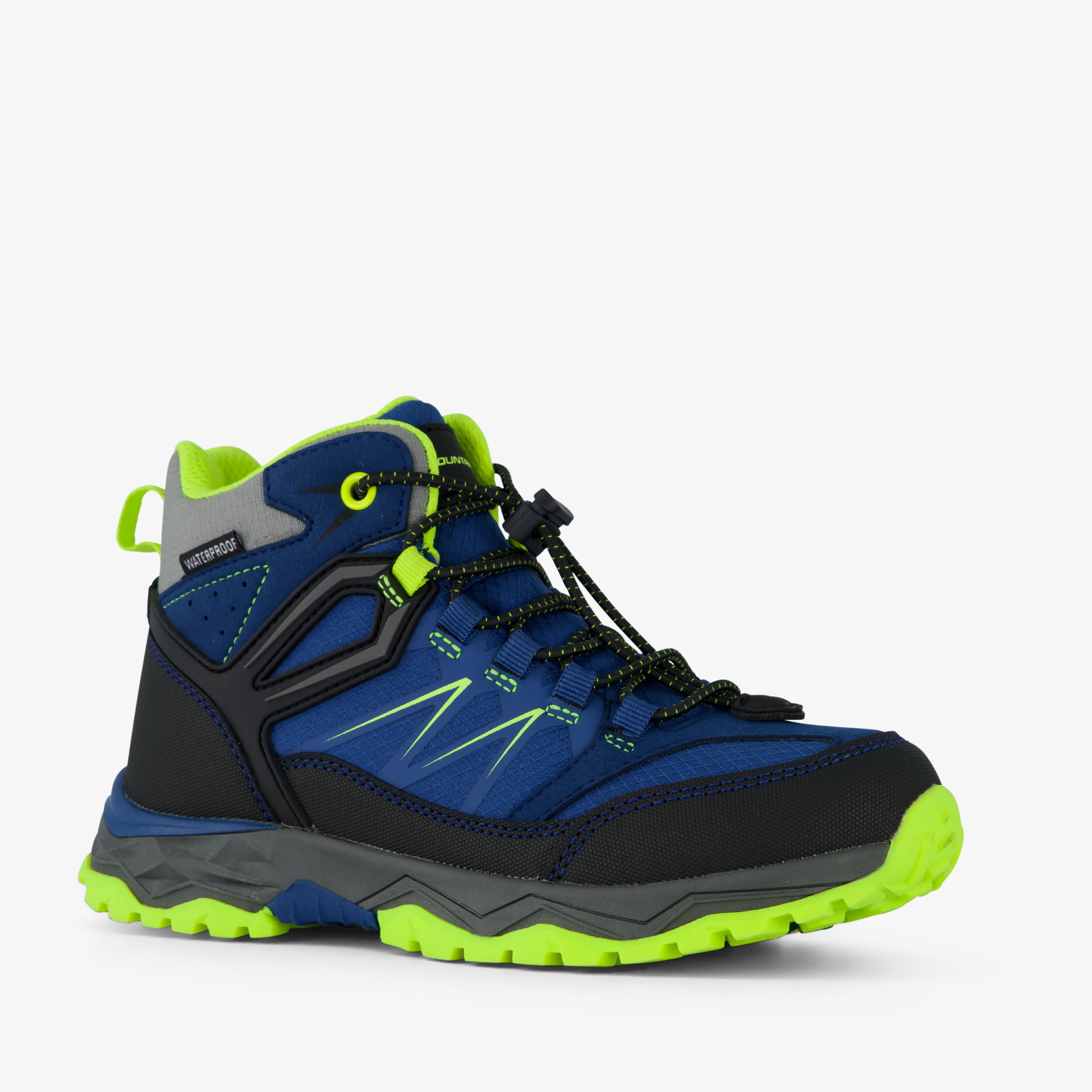 Mountain Peak hoge kinder wandelschoenen cat. A B blauw jongens