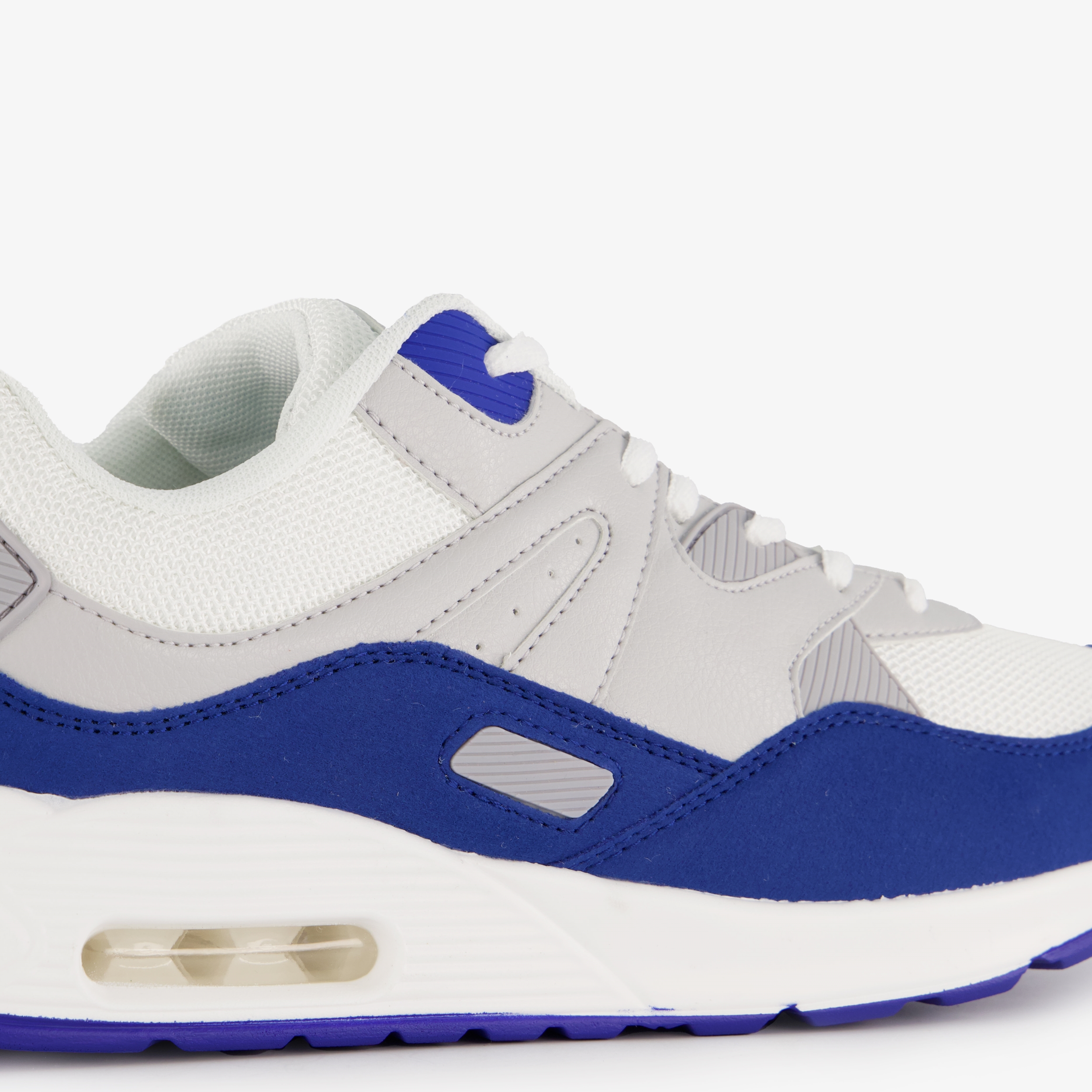 Osaga heren sneakers met airzool blauw wit