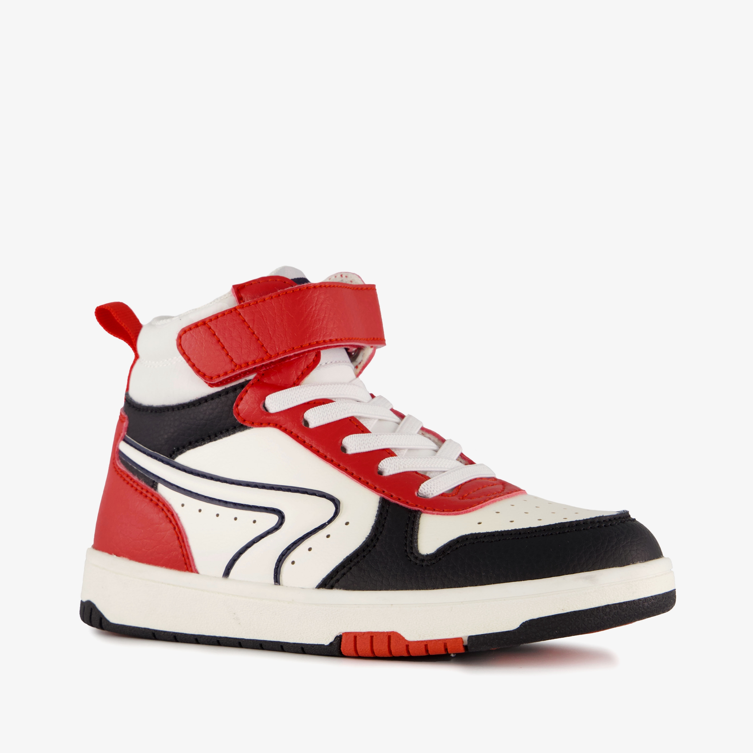 Blue Box hoge jongens sneakers rood
