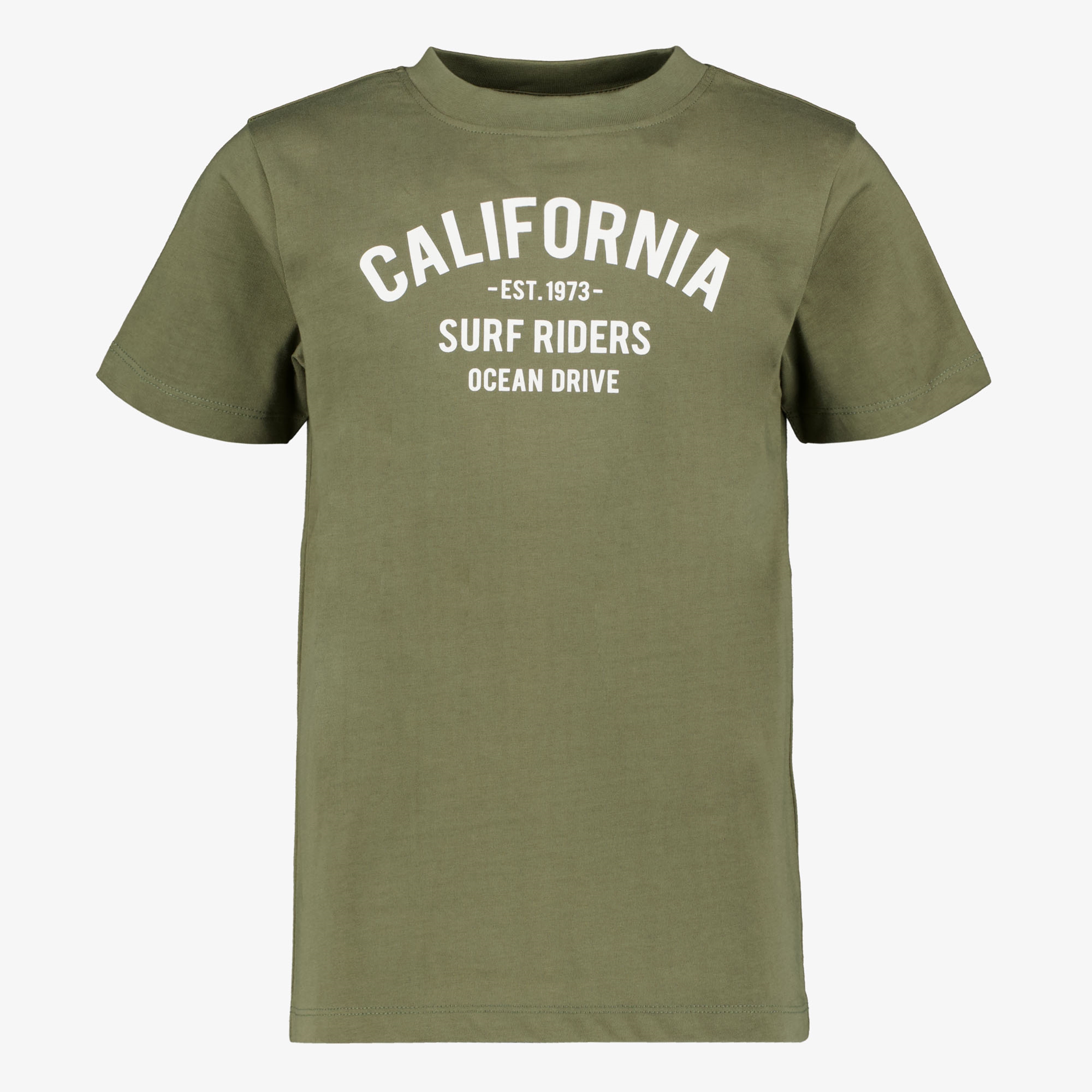 Unsigned jongens T-shirt groen