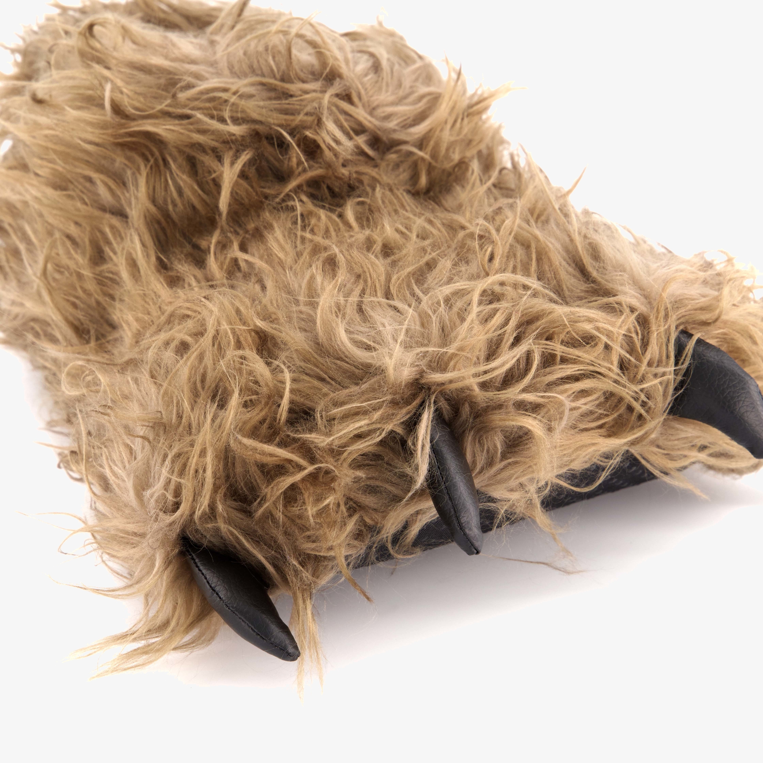 Thu!s heren pantoffels dierenpoot bruin – foto 5