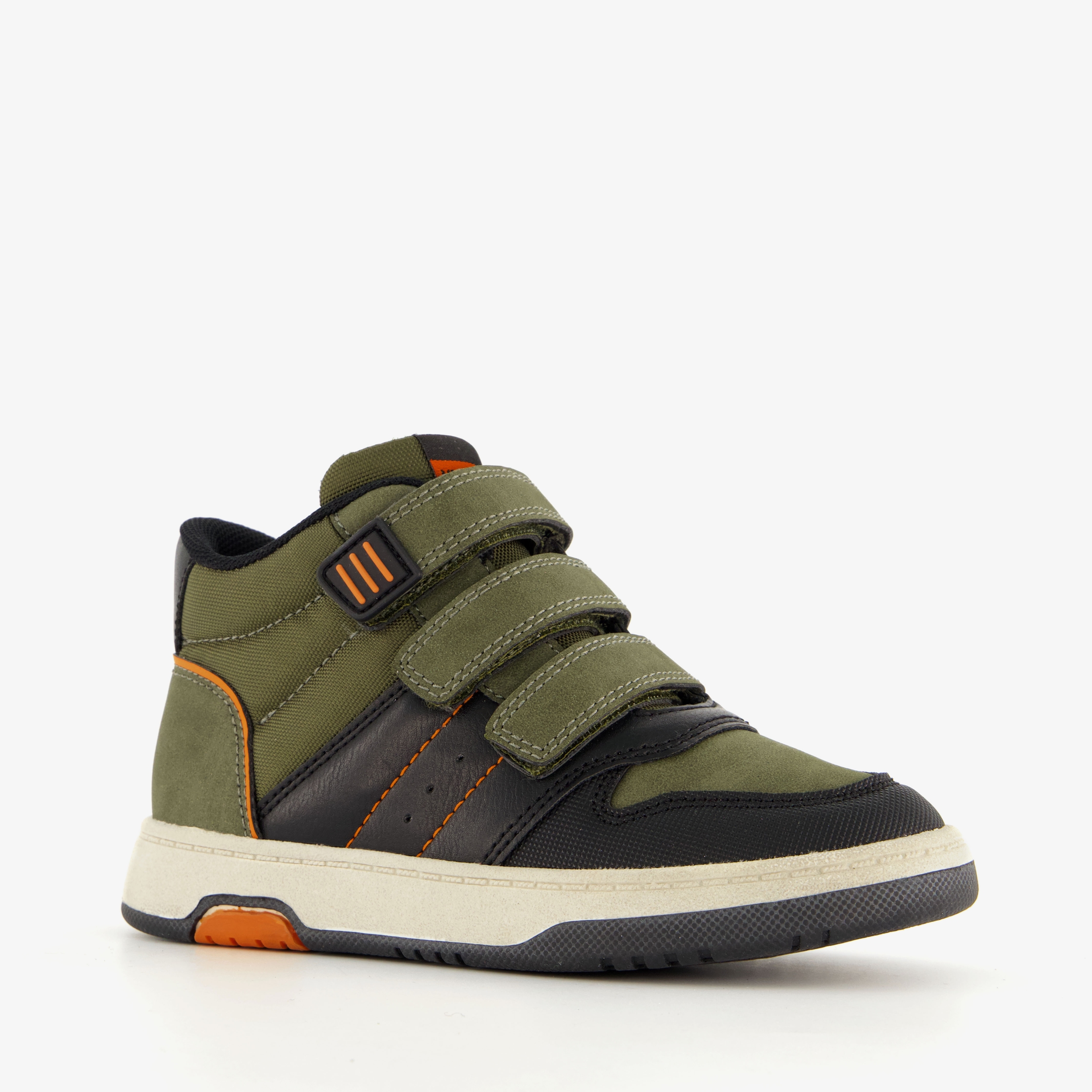 Blue Box hoge jongens sneakers donkergroen