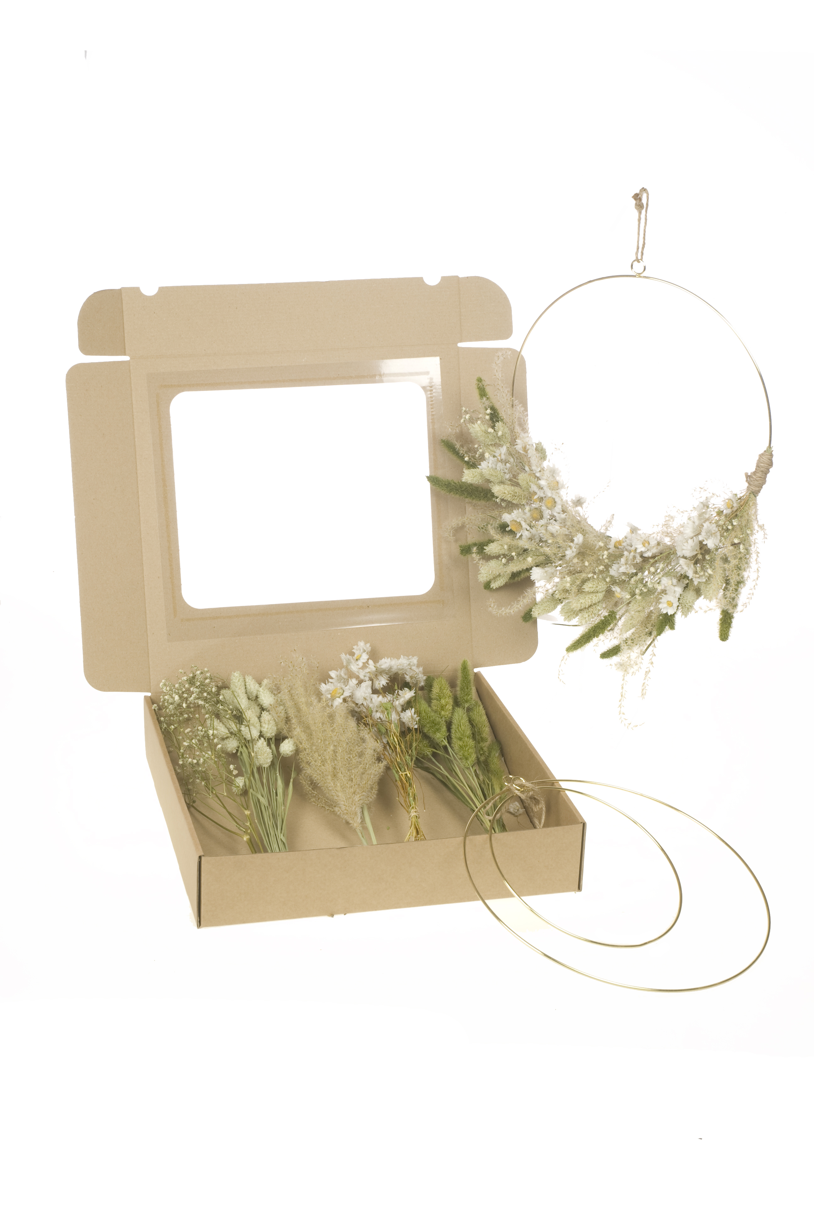 Droogbloemen - Dryflower'Ring Natural' afbeelding