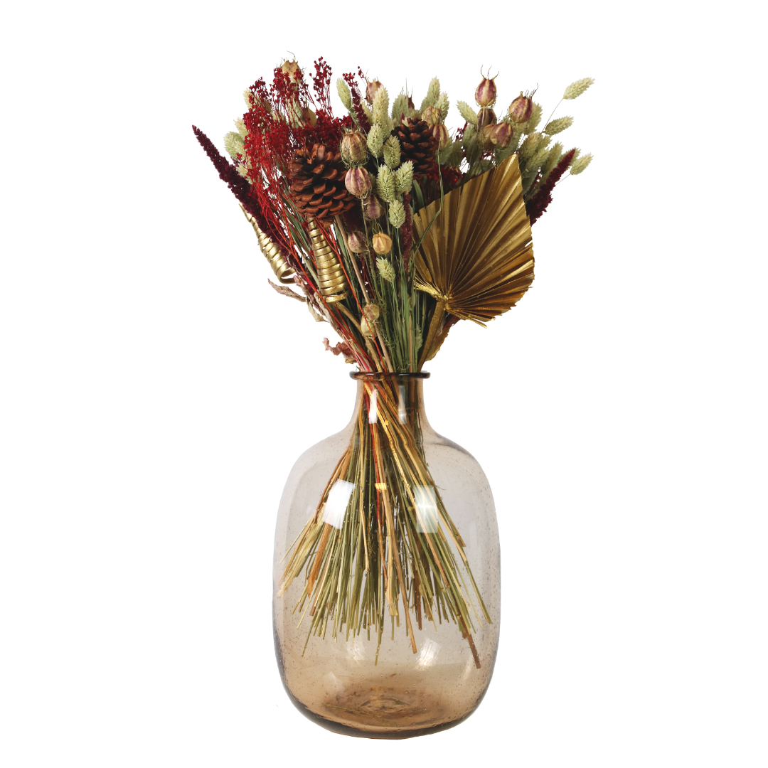 Droogbloemen - Boeket'Large Classic Red' afbeelding