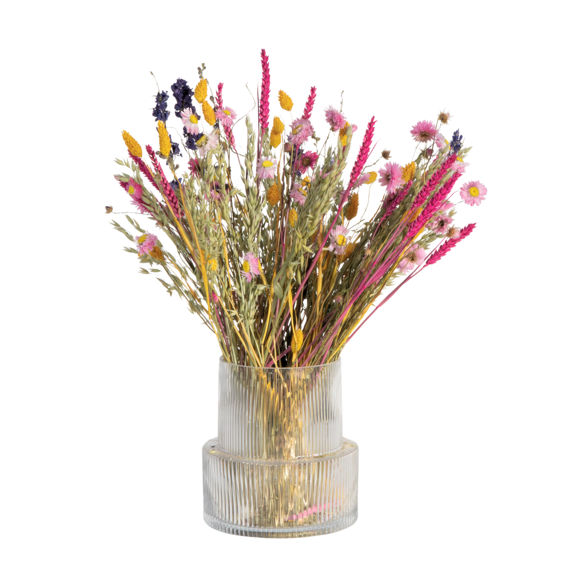 Droogbloemen - Boeket'Trendy Vibrant' afbeelding