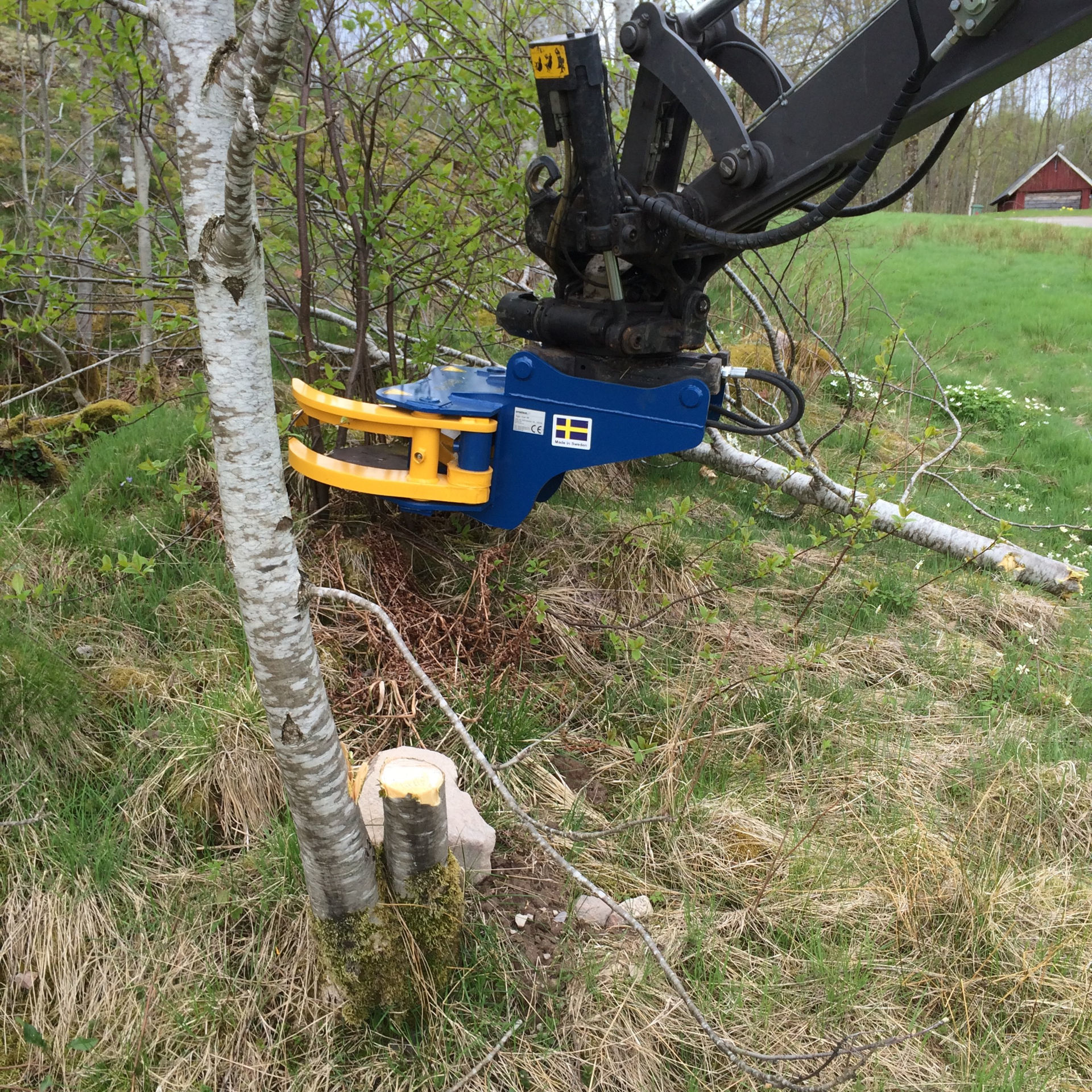 Cut18 för grävmaskin, utan fäste