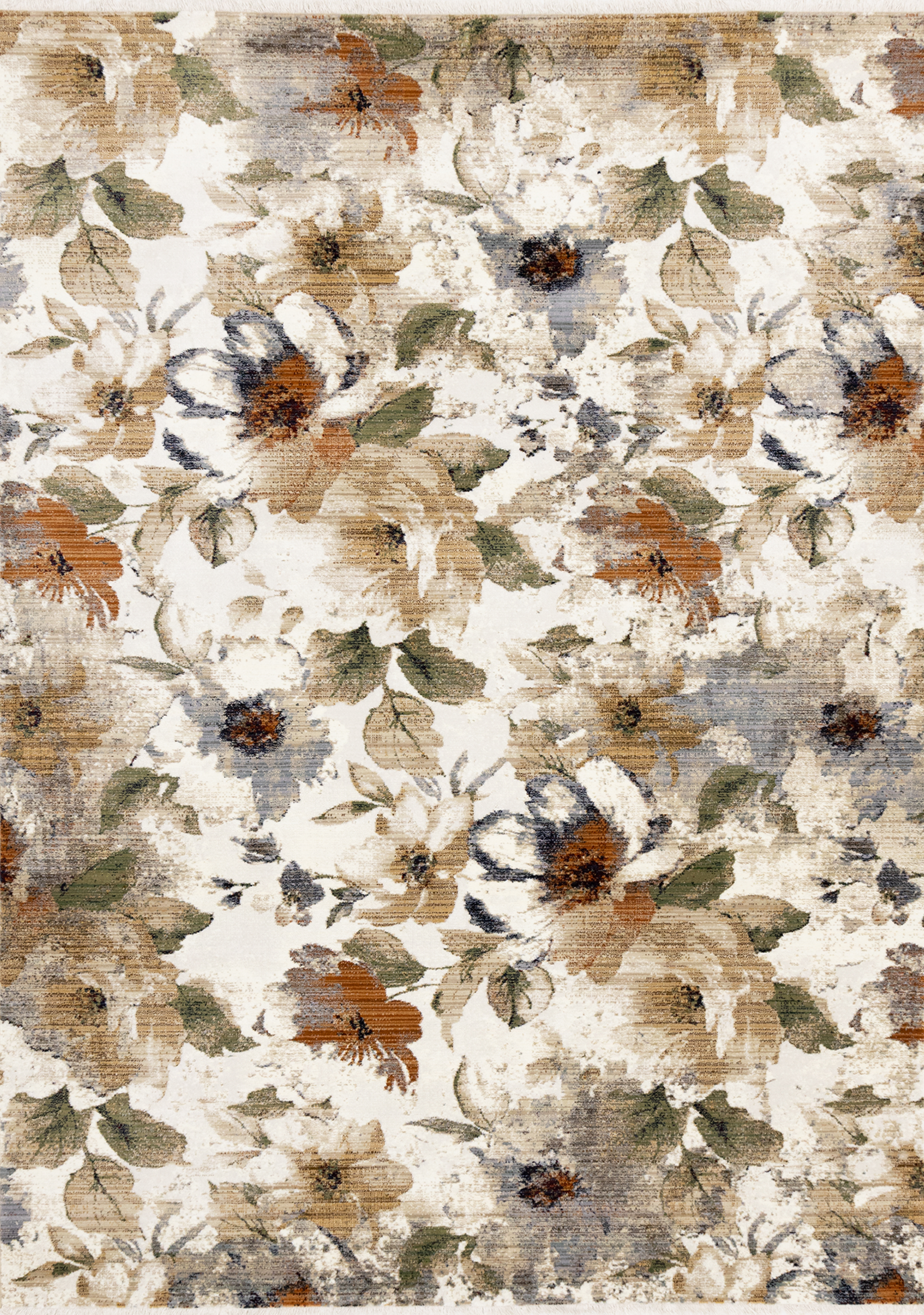 Serene G997 Cream Beige Multi 8x10